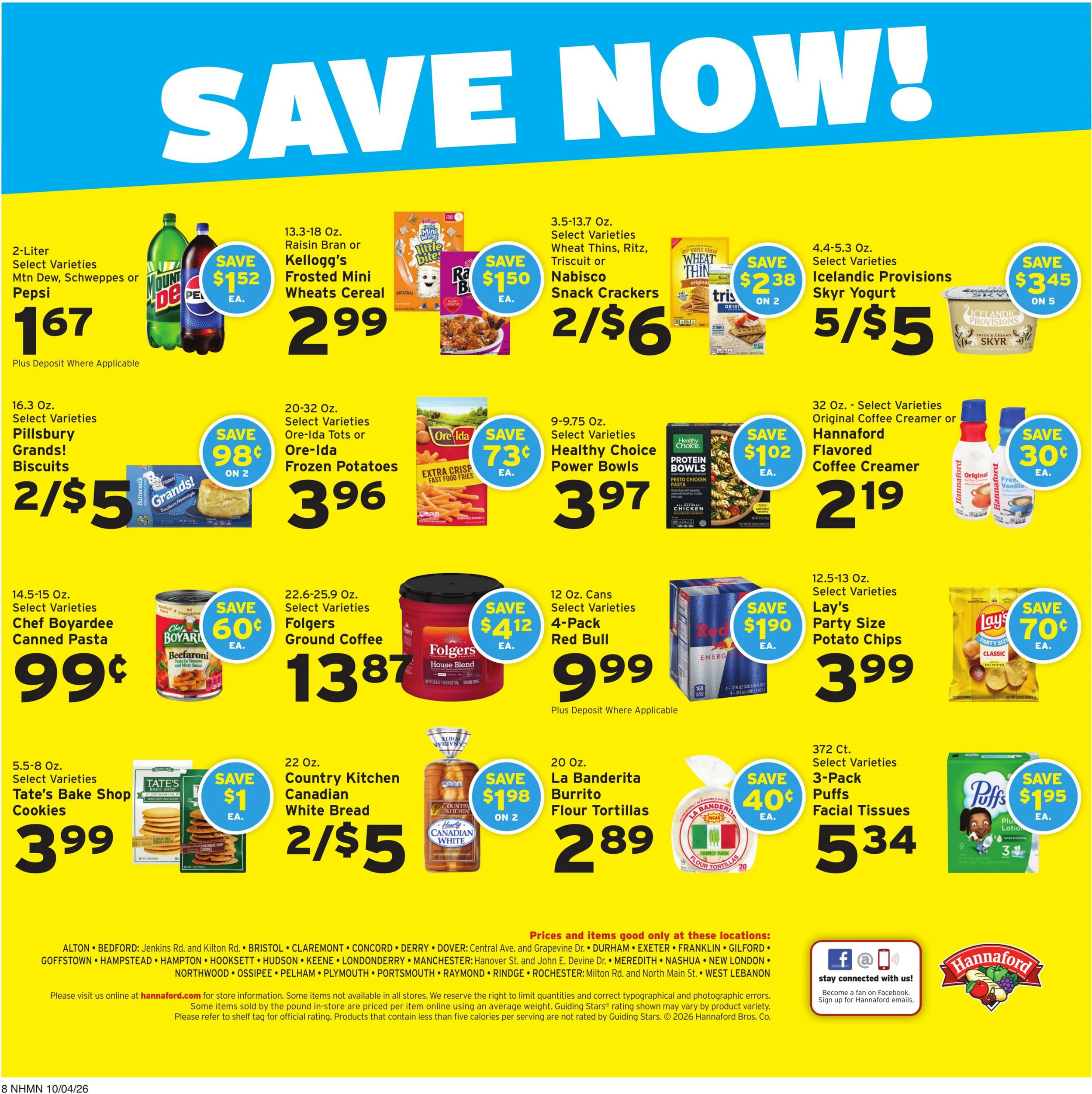 Hannaford Hannaford Week 41 Flyer - For Hosted - Page 8