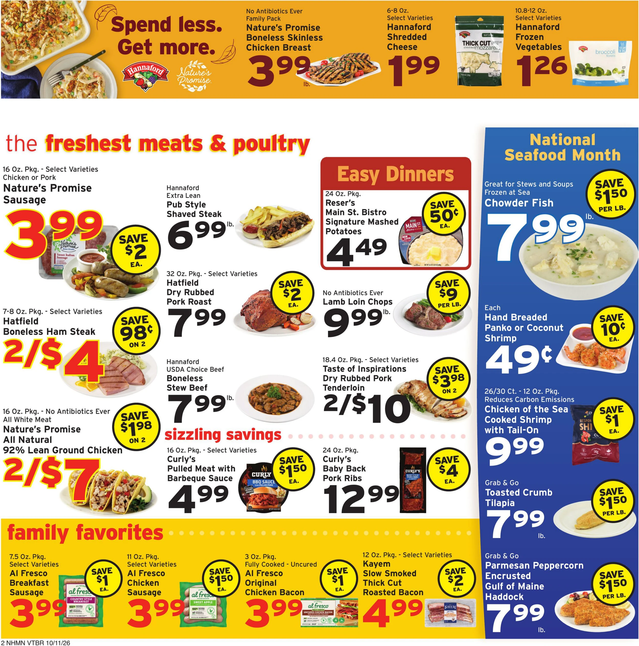 Hannaford Hannaford Week 42 Flyer for Hosted - Page 2