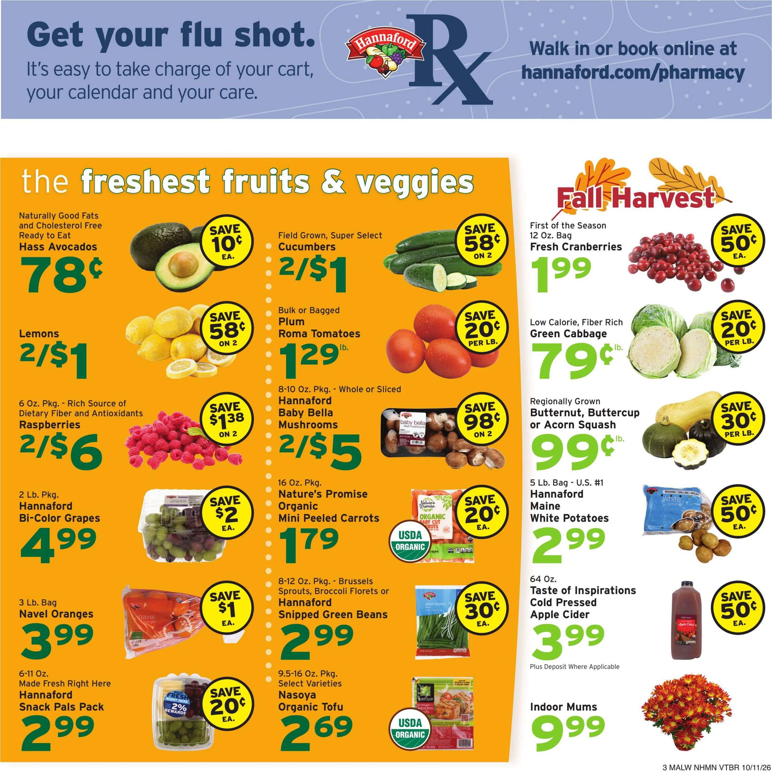 Hannaford Hannaford Week 42 Flyer for Hosted - Page 3