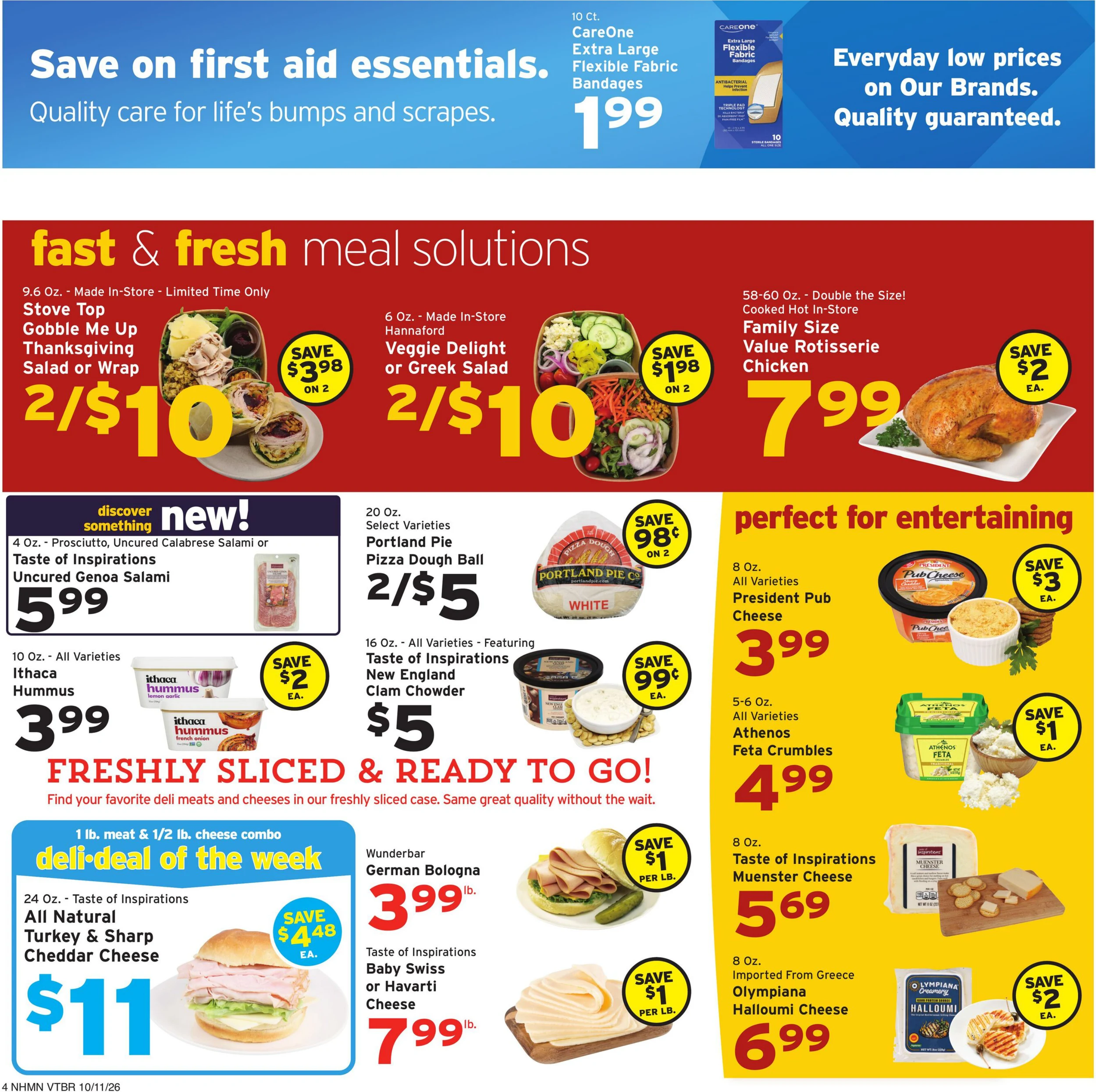 Hannaford Hannaford Week 42 Flyer for Hosted - Page 4