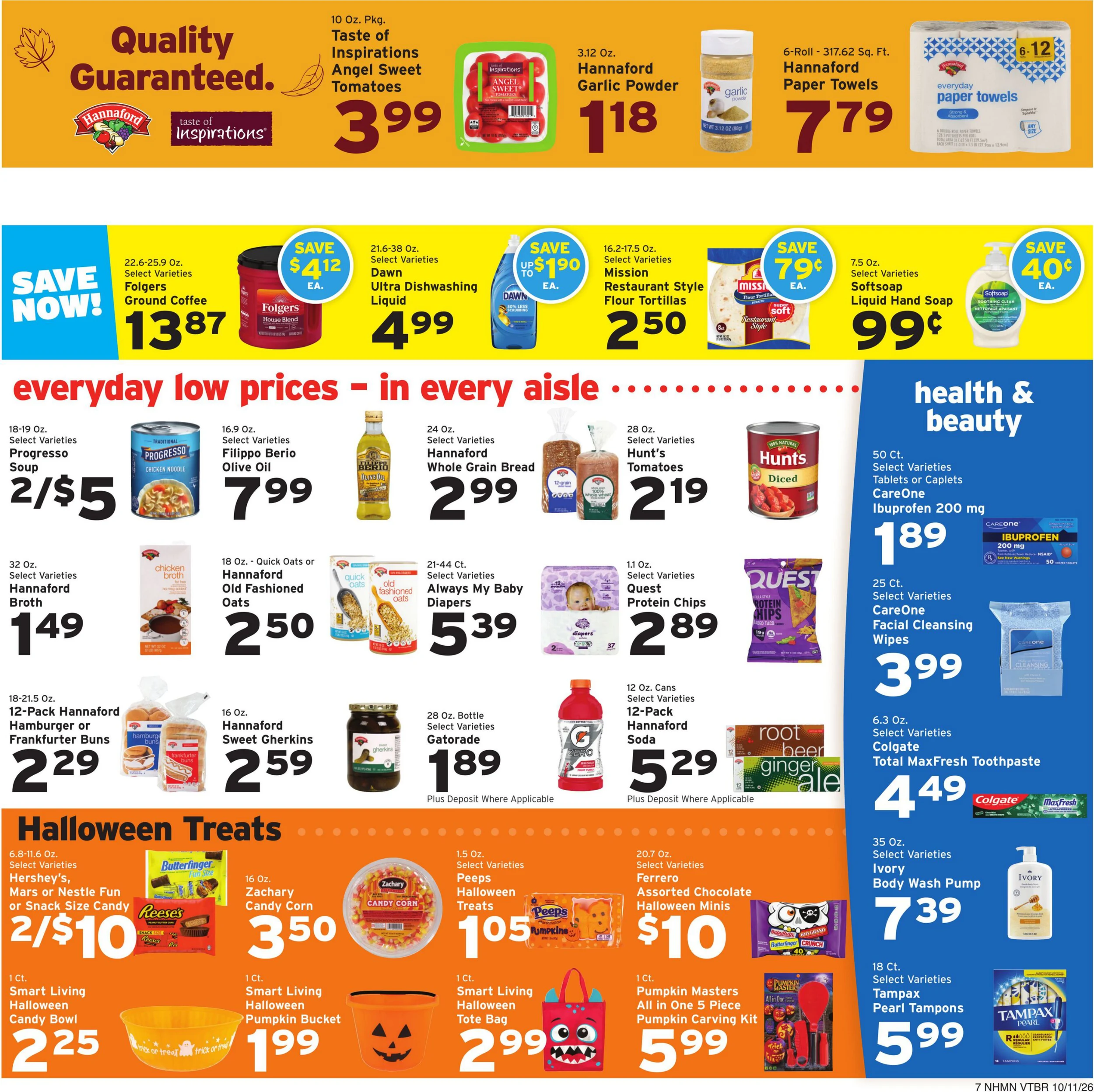 Hannaford Hannaford Week 42 Flyer for Hosted - Page 7