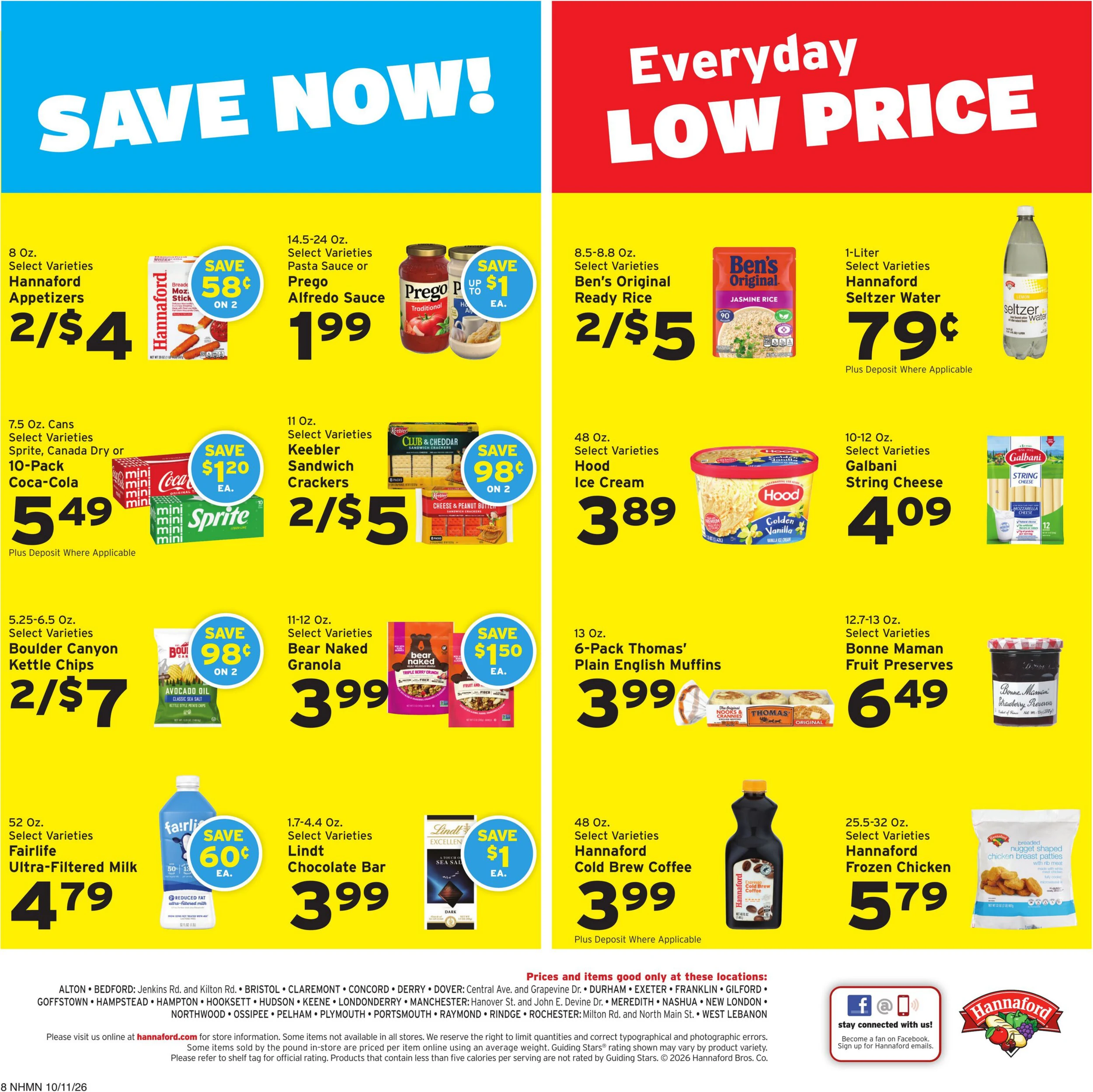 Hannaford Hannaford Week 42 Flyer for Hosted - Page 8