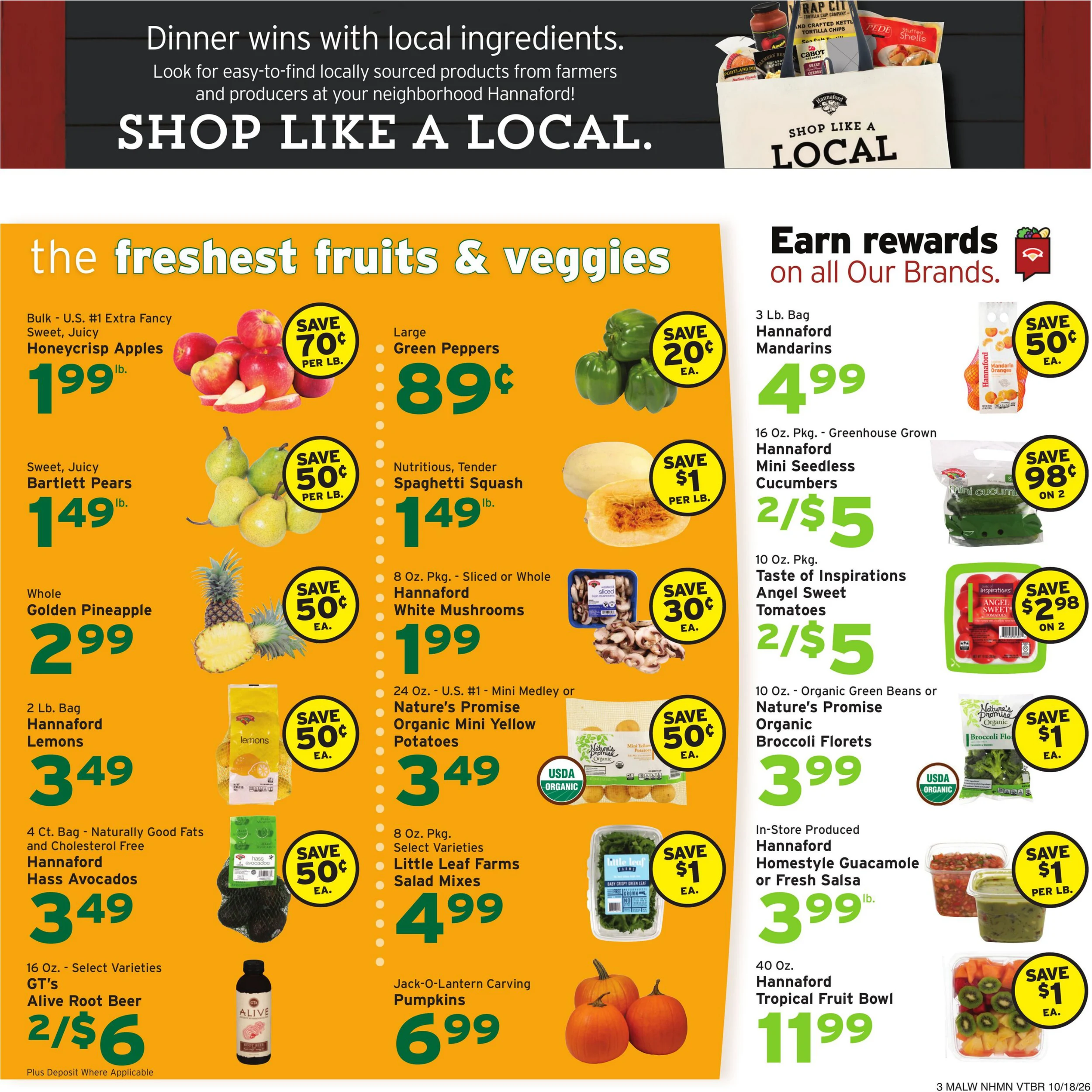 Hannaford Hannaford Week 43 Flyer for Hosted - Page 3