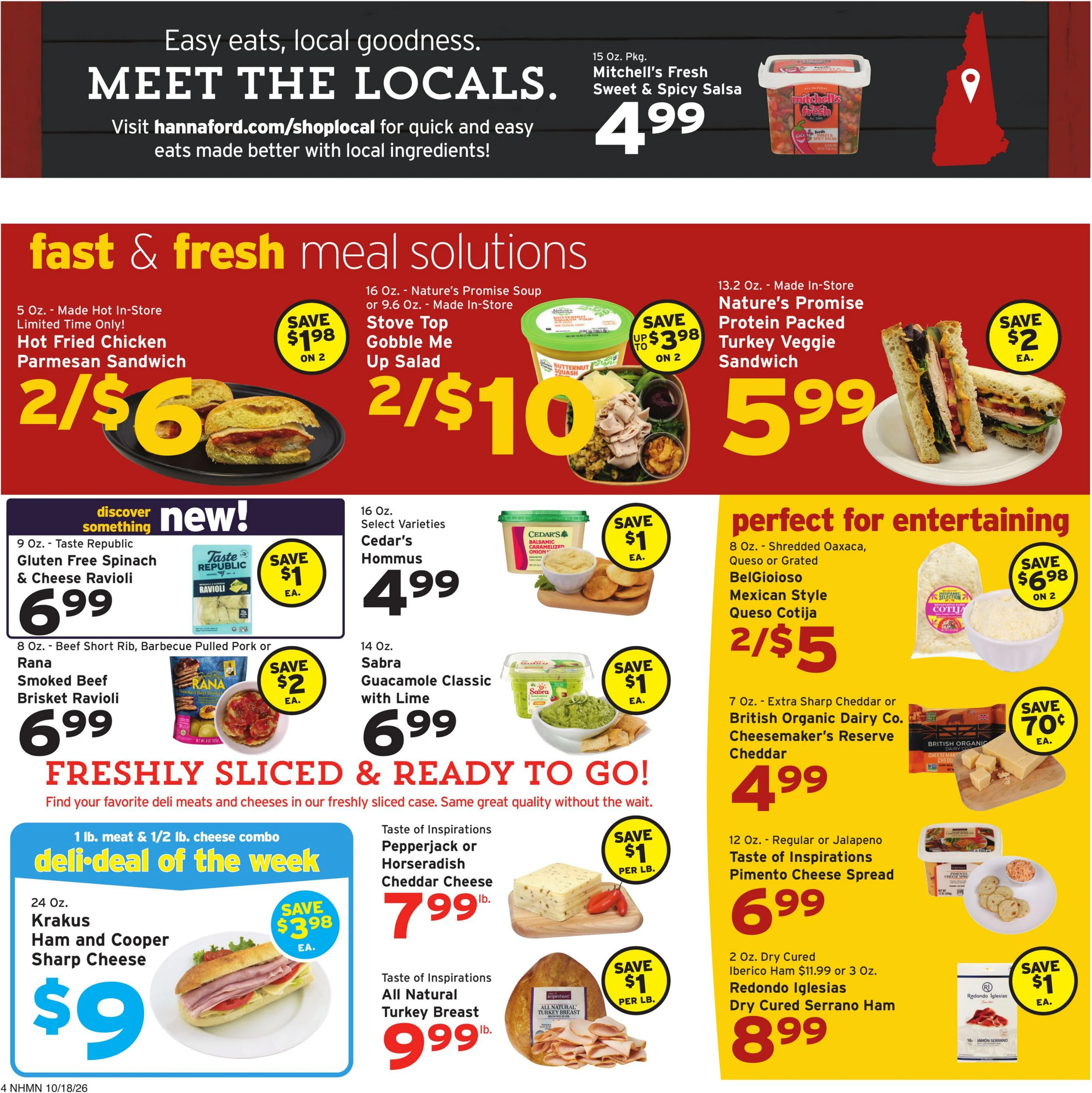 Hannaford Hannaford Week 43 Flyer for Hosted - Page 4