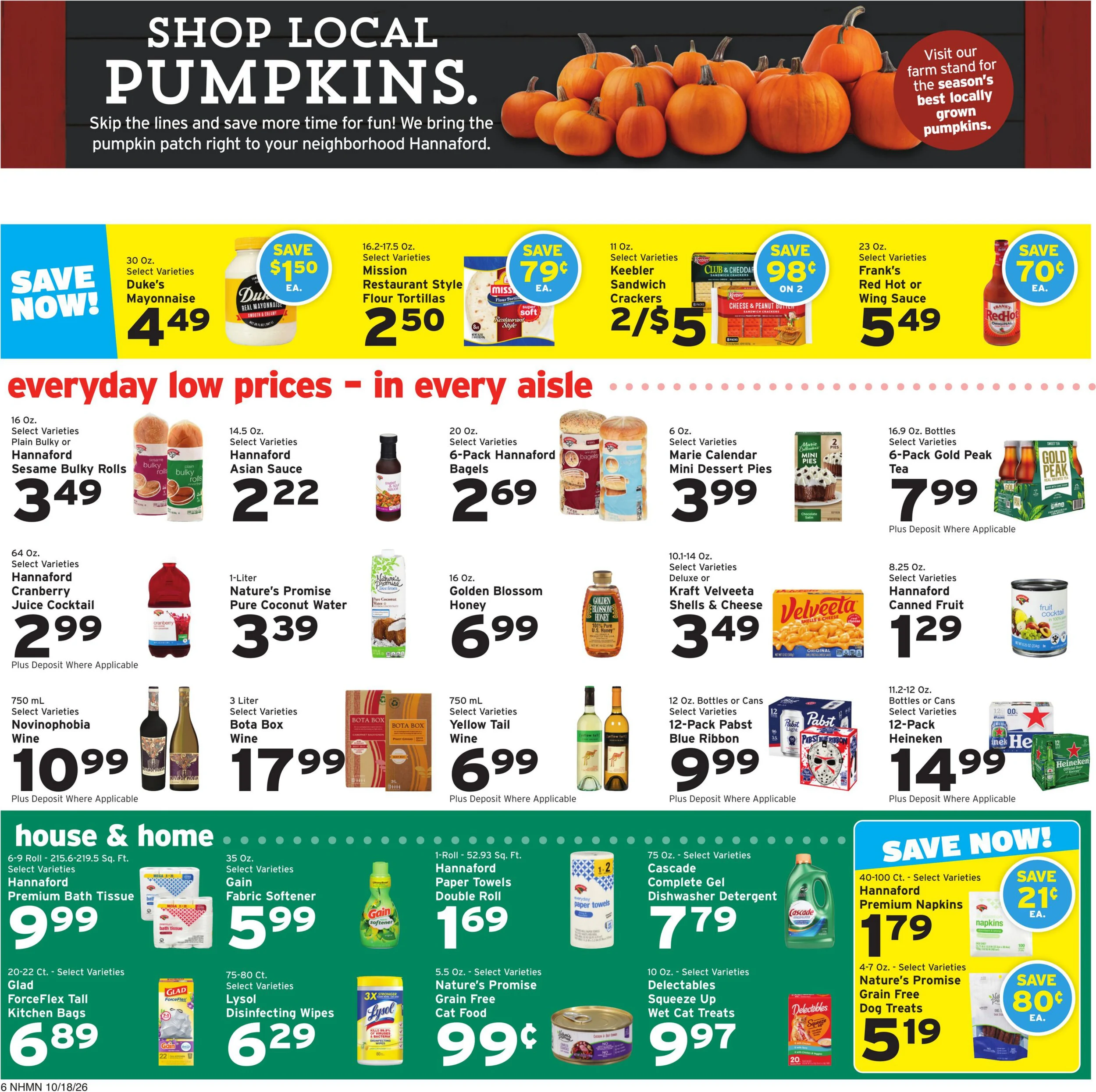 Hannaford Hannaford Week 43 Flyer for Hosted - Page 6