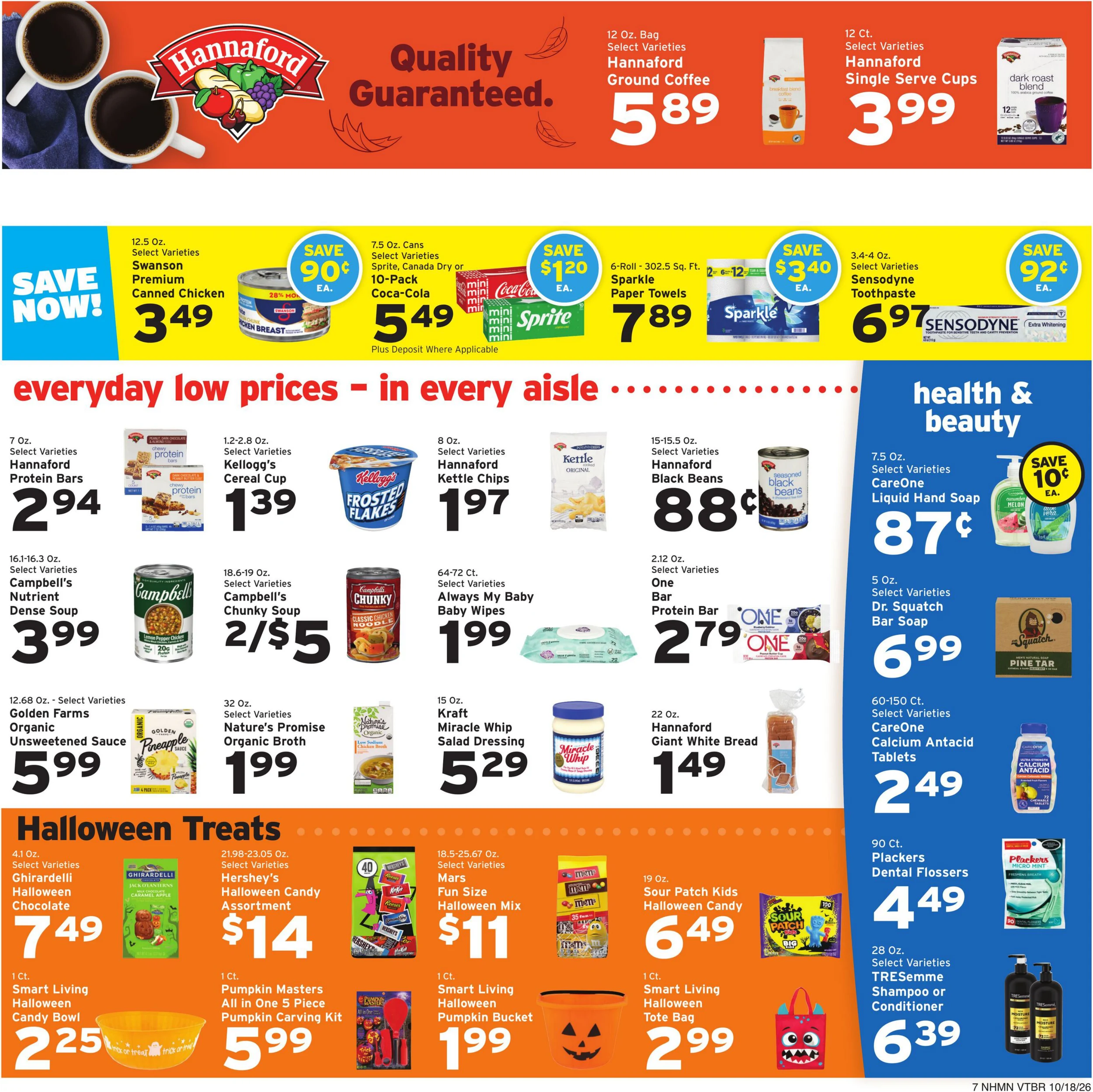 Hannaford Hannaford Week 43 Flyer for Hosted - Page 7