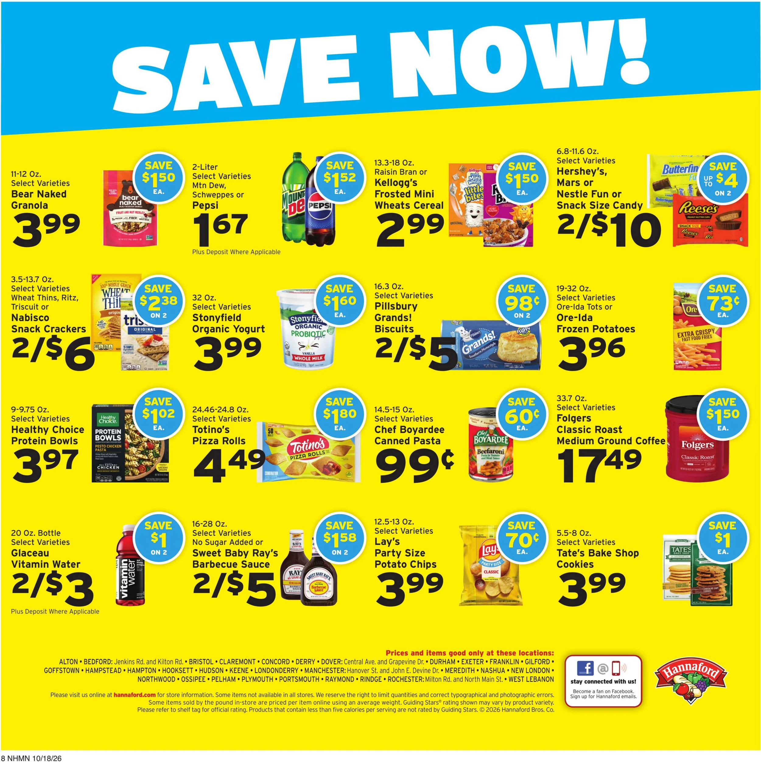 Hannaford Hannaford Week 43 Flyer for Hosted - Page 8