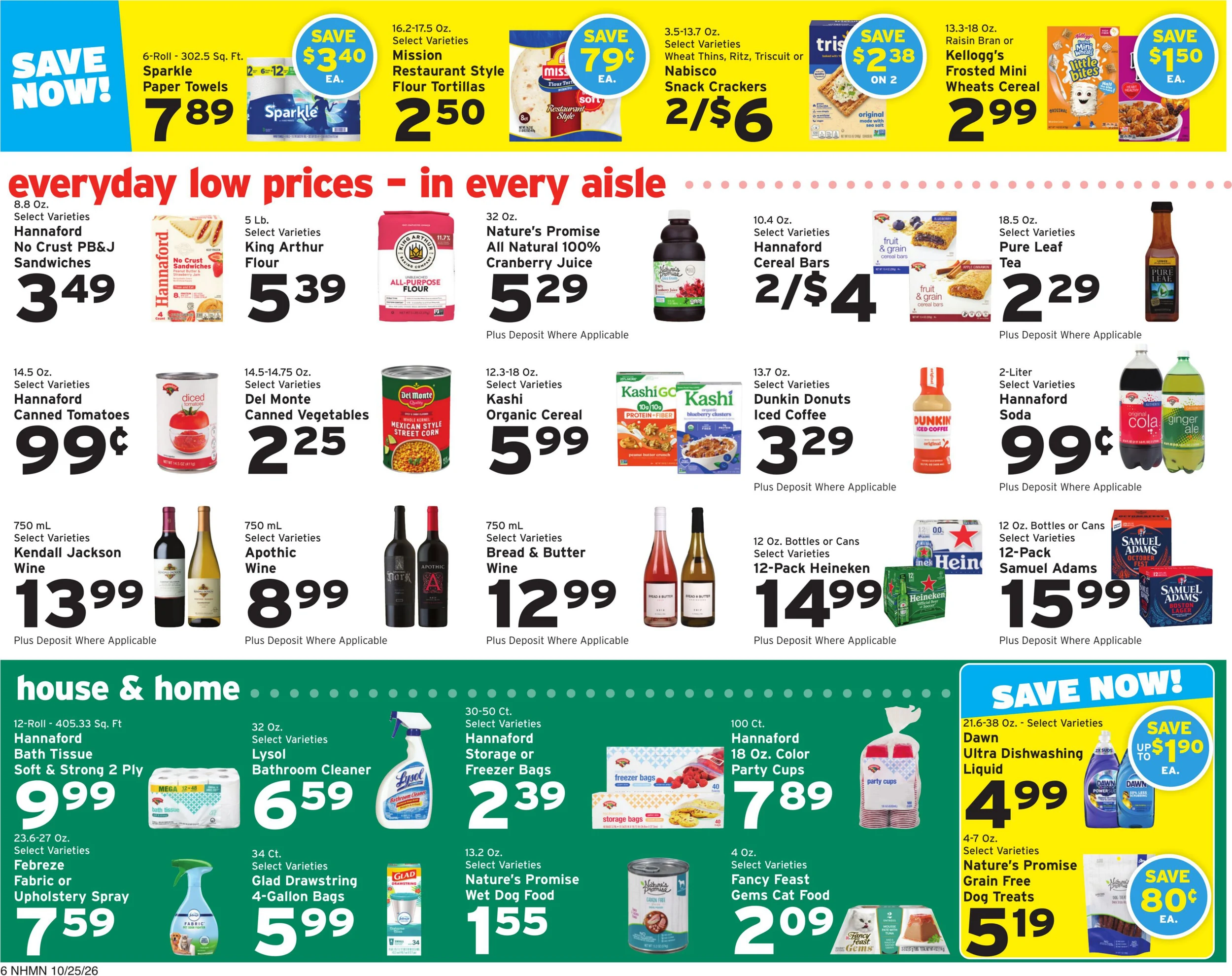 Hannaford Hannaford Week 44 Flyer for Hosted - Page 6