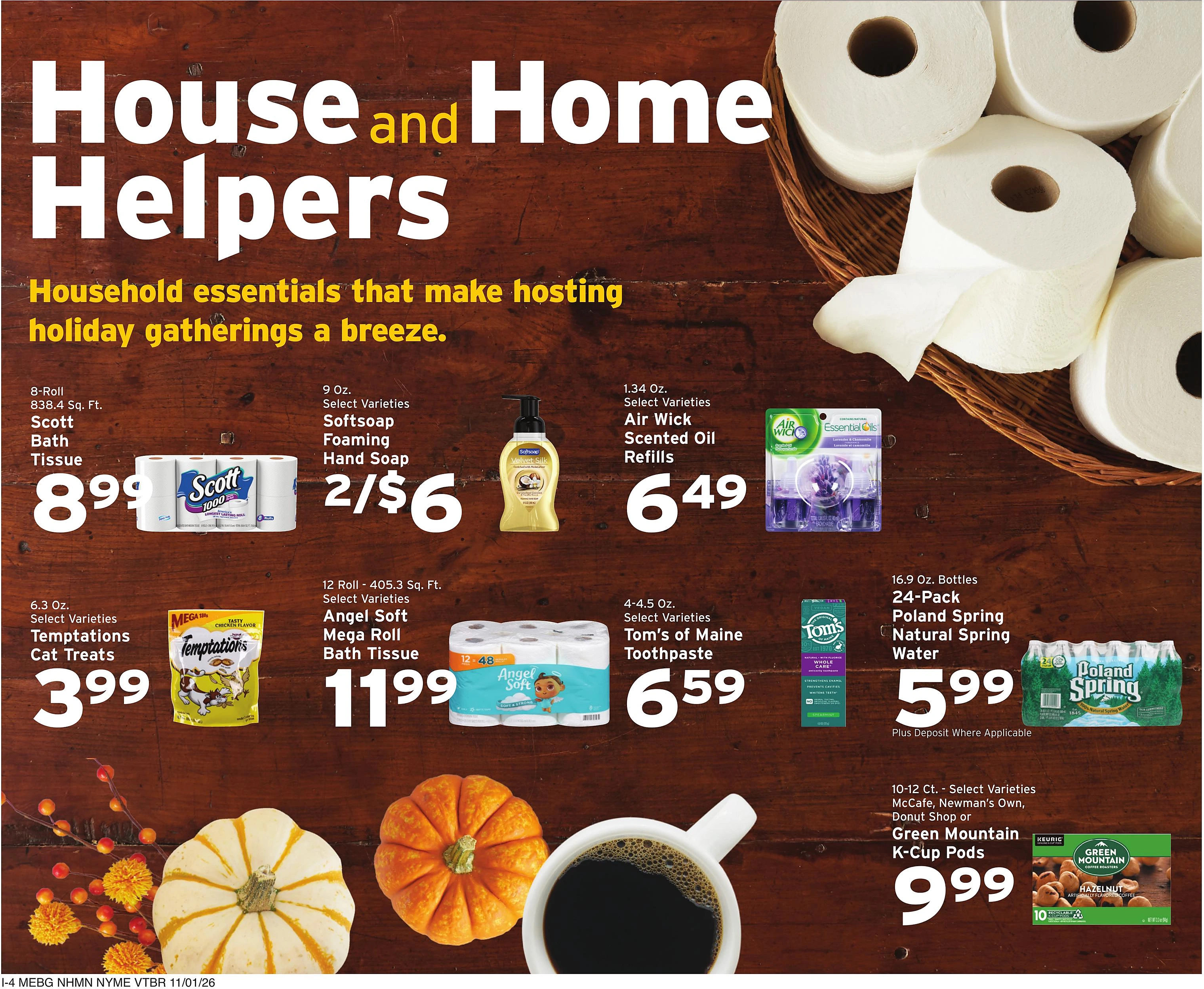Hannaford Hannaford Week 45 Flyer for Hosted - Page 12