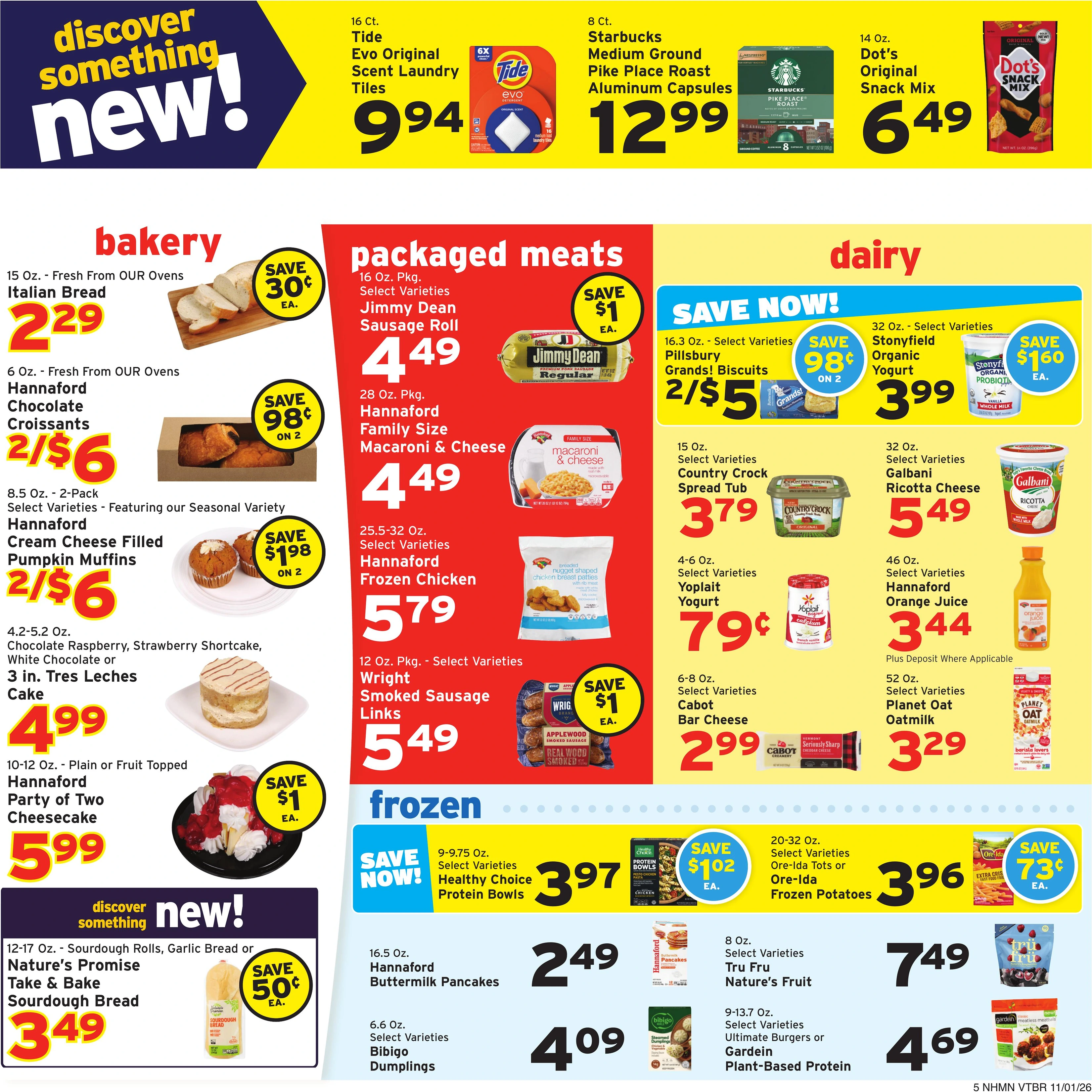 Hannaford Hannaford Week 45 Flyer for Hosted - Page 5