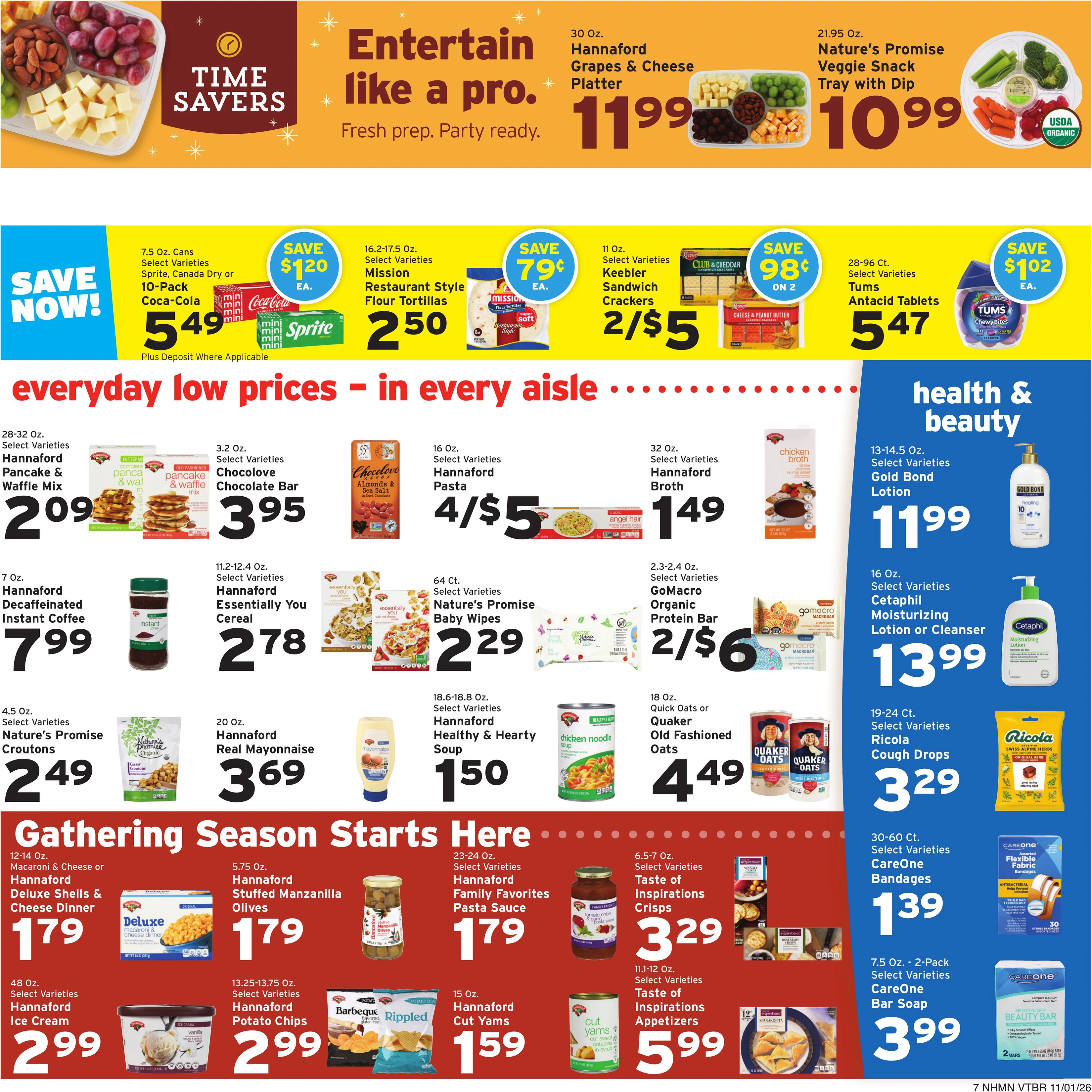 Hannaford Hannaford Week 45 Flyer for Hosted - Page 7