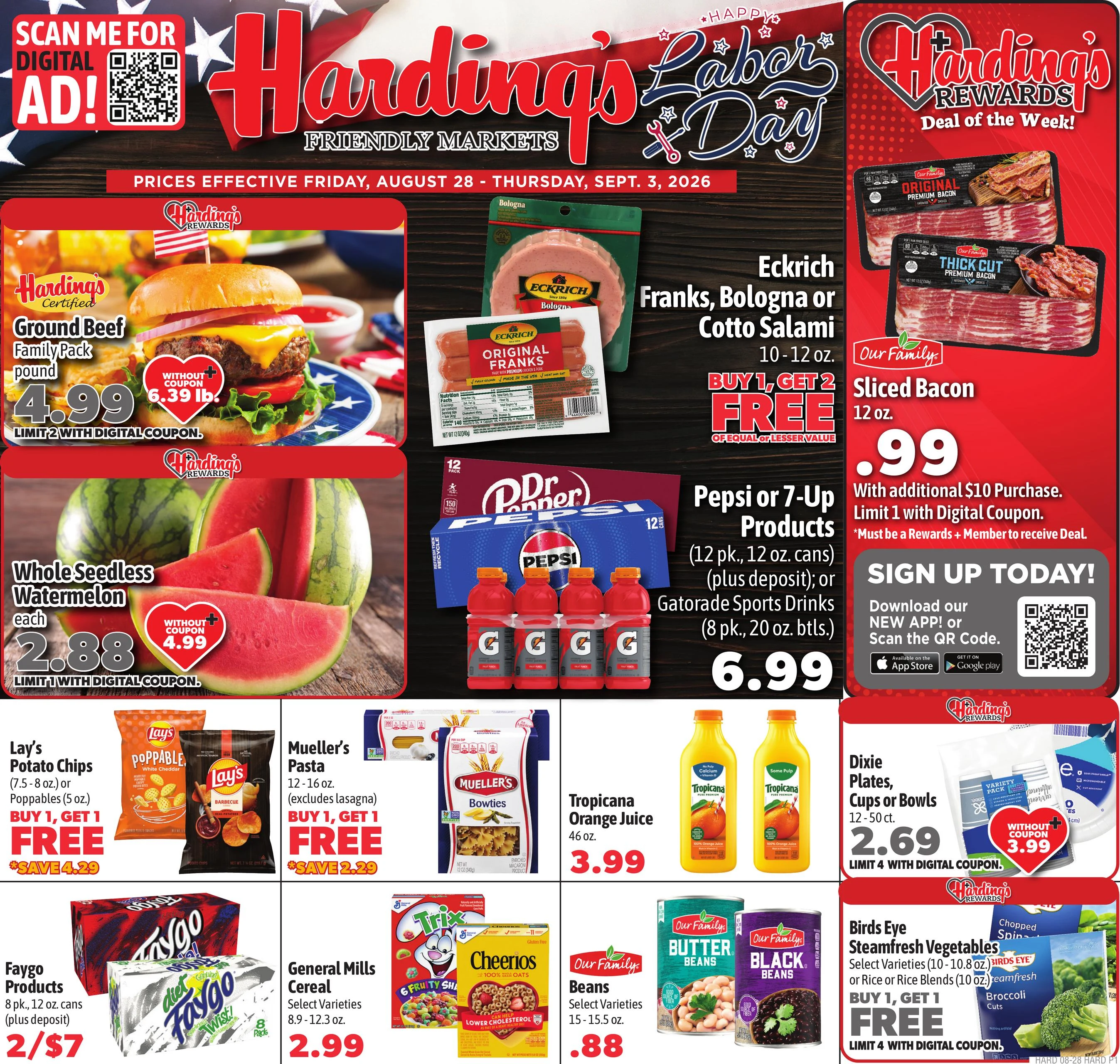 Harding's Weekly Ad - Direct - Page 1