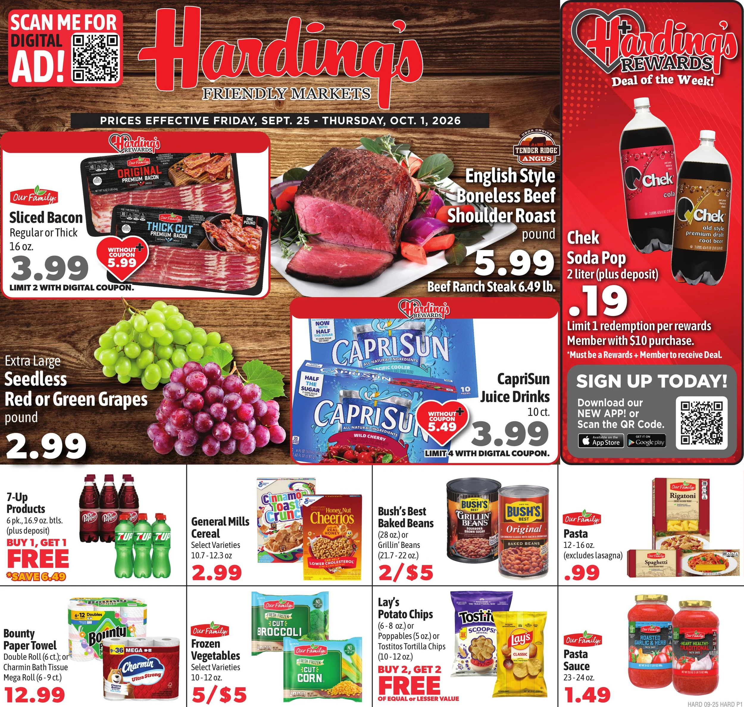 Harding's Weekly Ad - Direct - Page 1