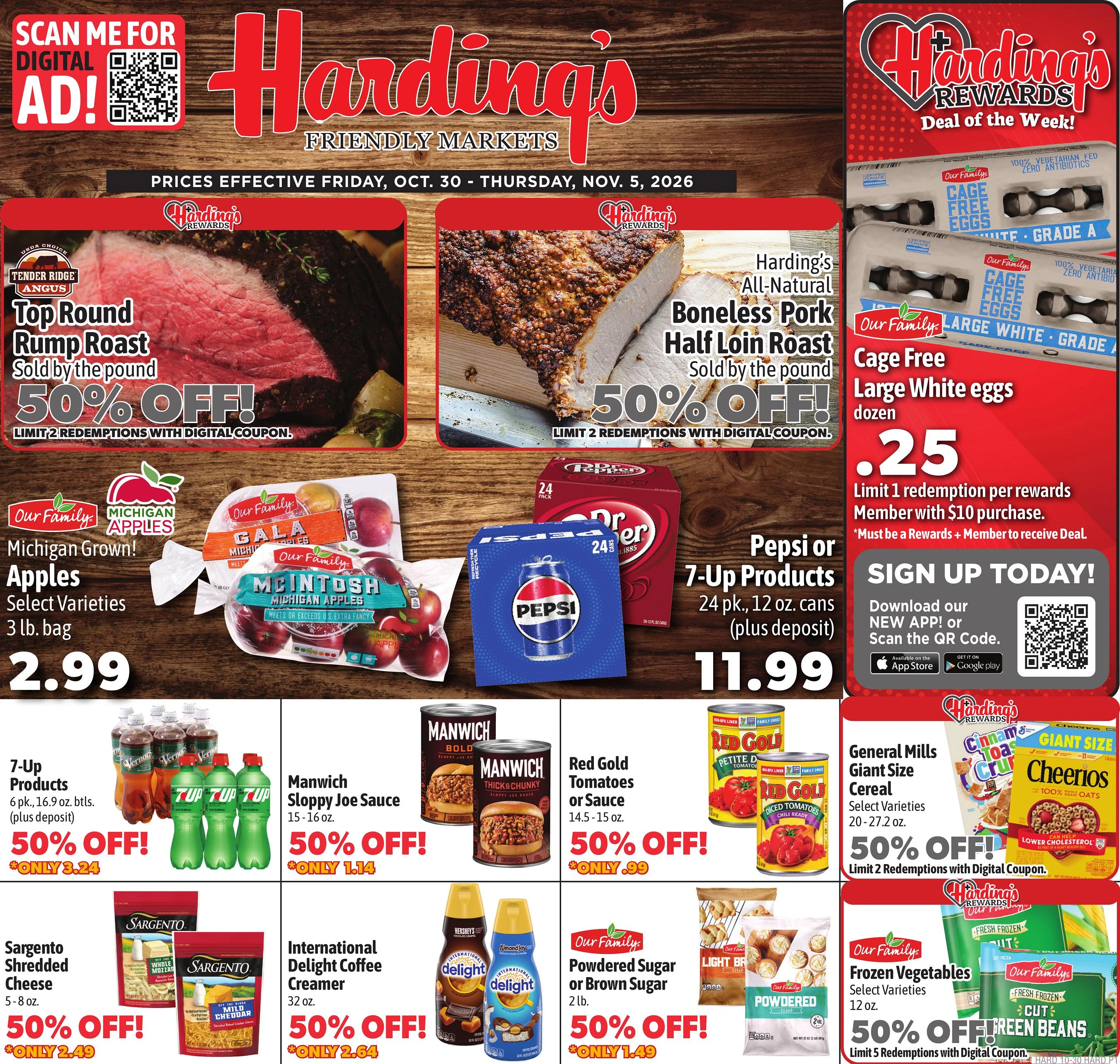 Harding's Weekly Ad - Direct - Page 1