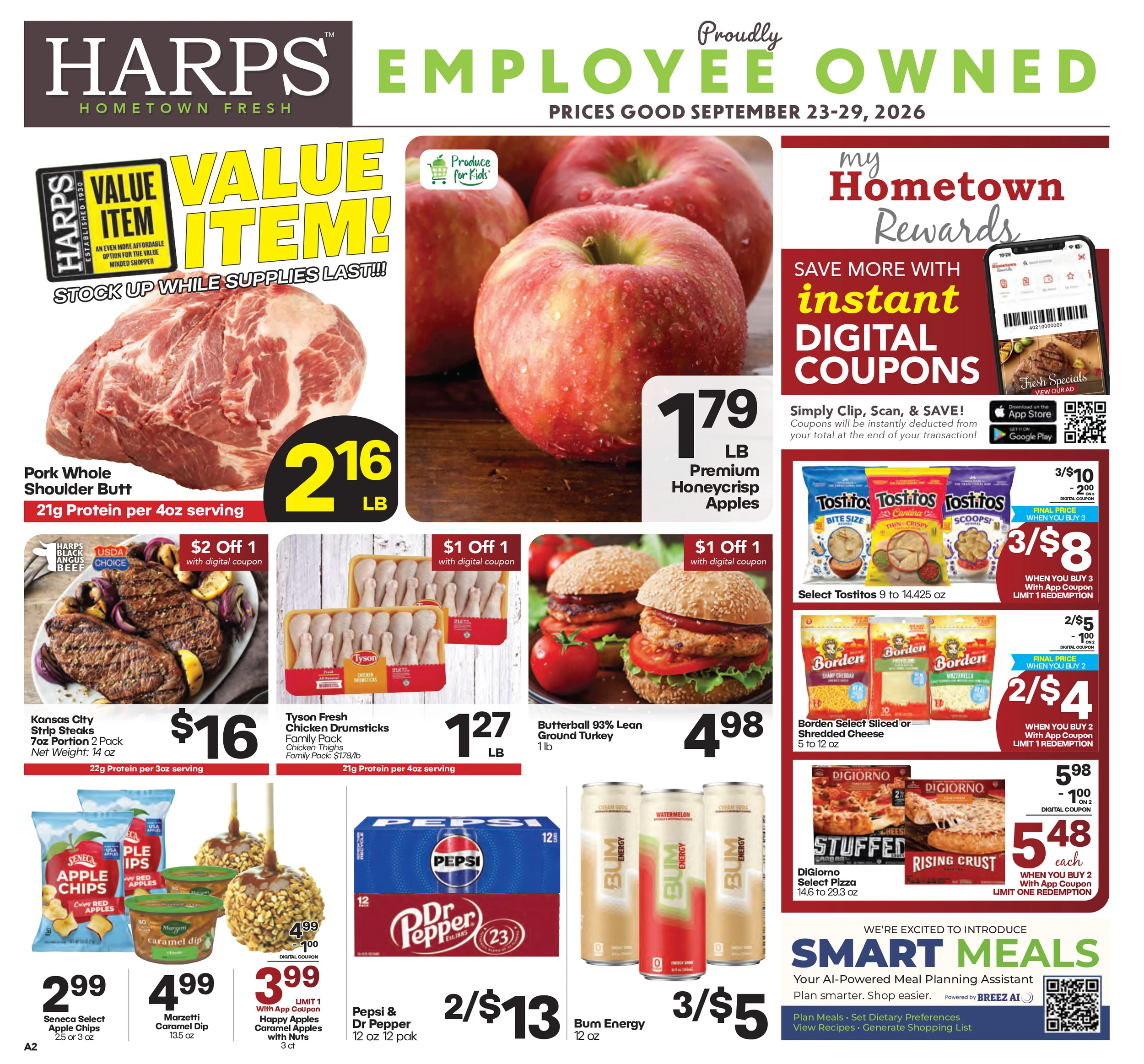 Harps Food Stores - Main Only Harps Weekly Specials - Page 1