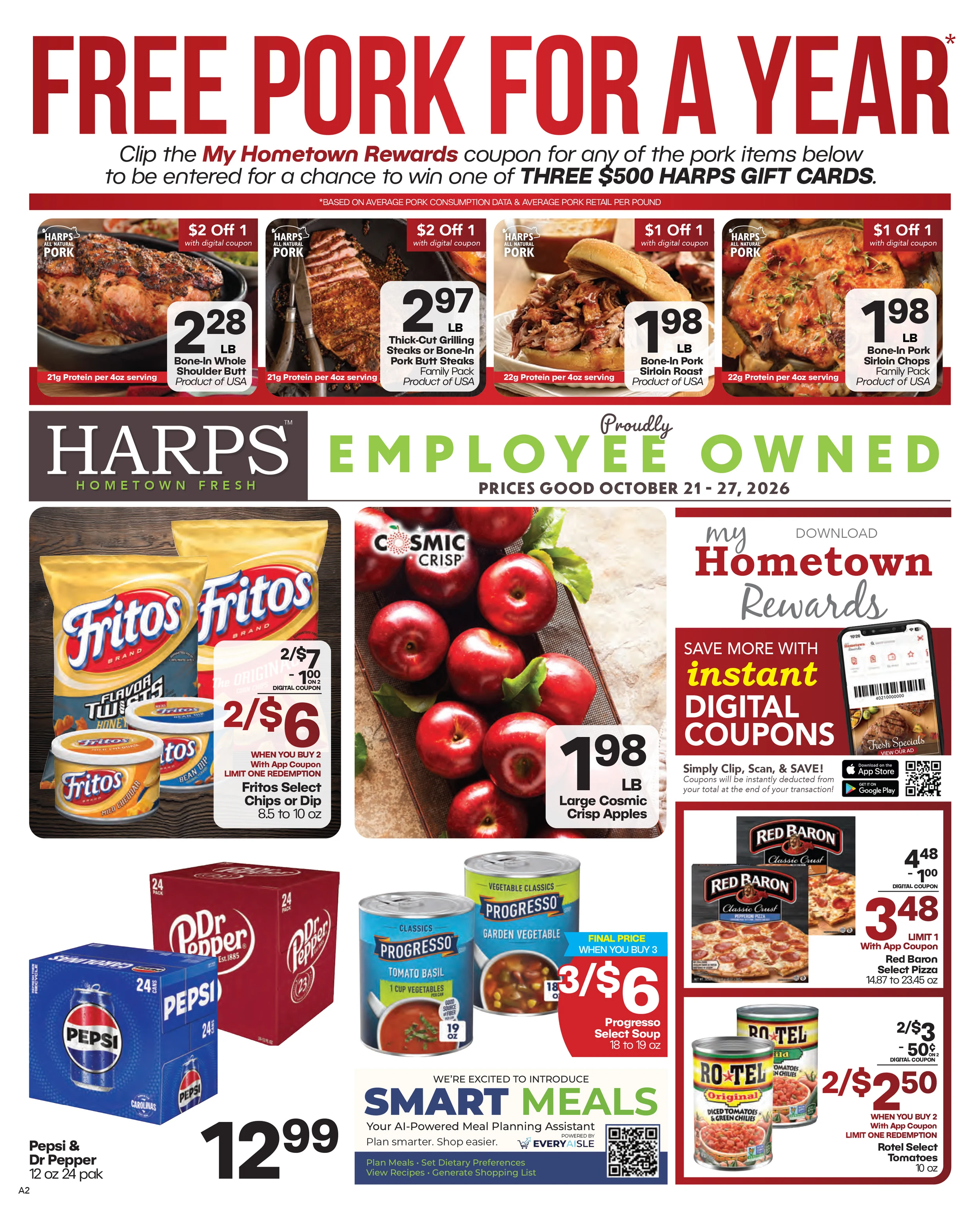 Harps Food Stores - Main Only Harps Weekly Specials - Page 1