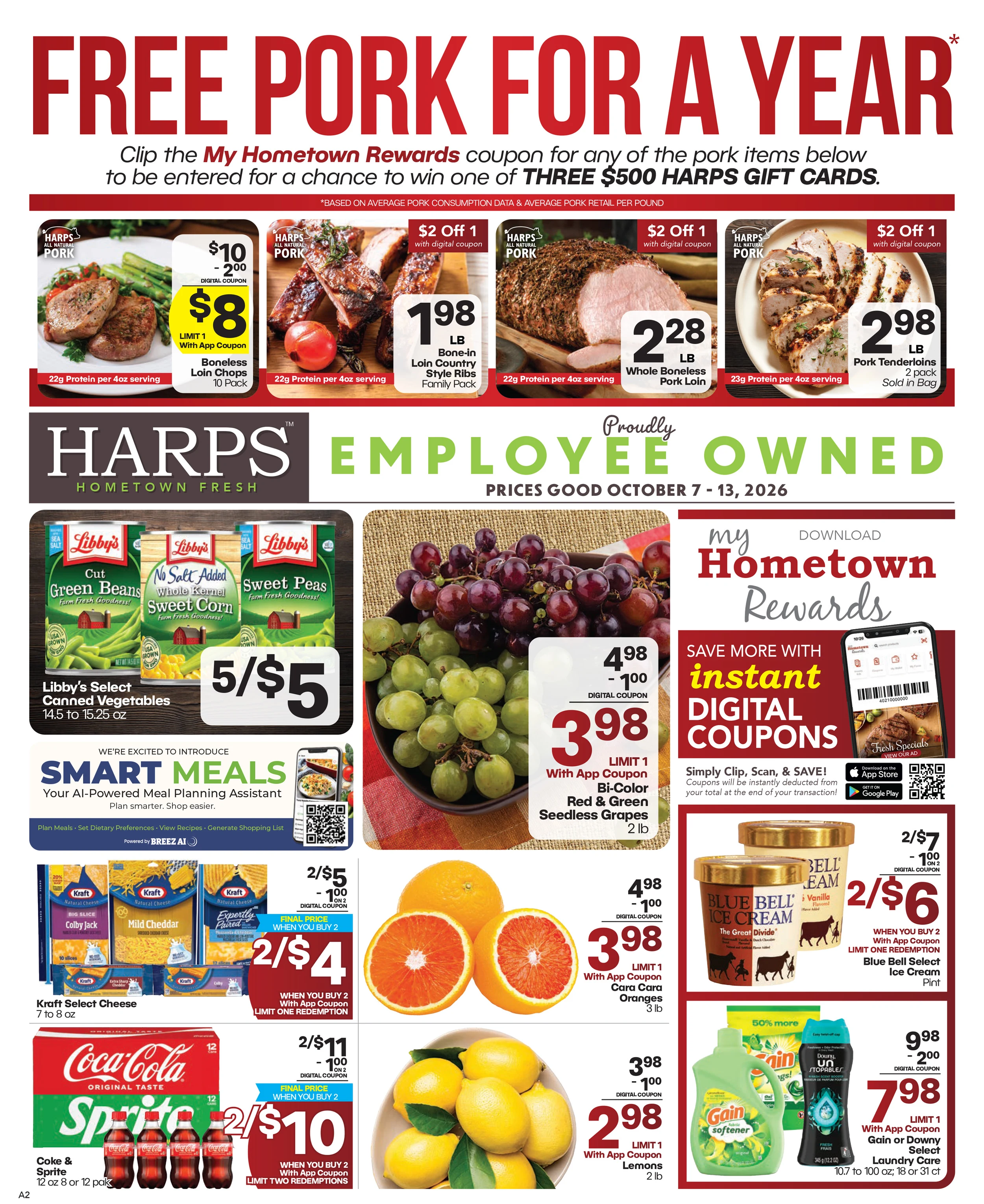 Harps Food Stores - Main Only Harps Weekly Specials - Page 1