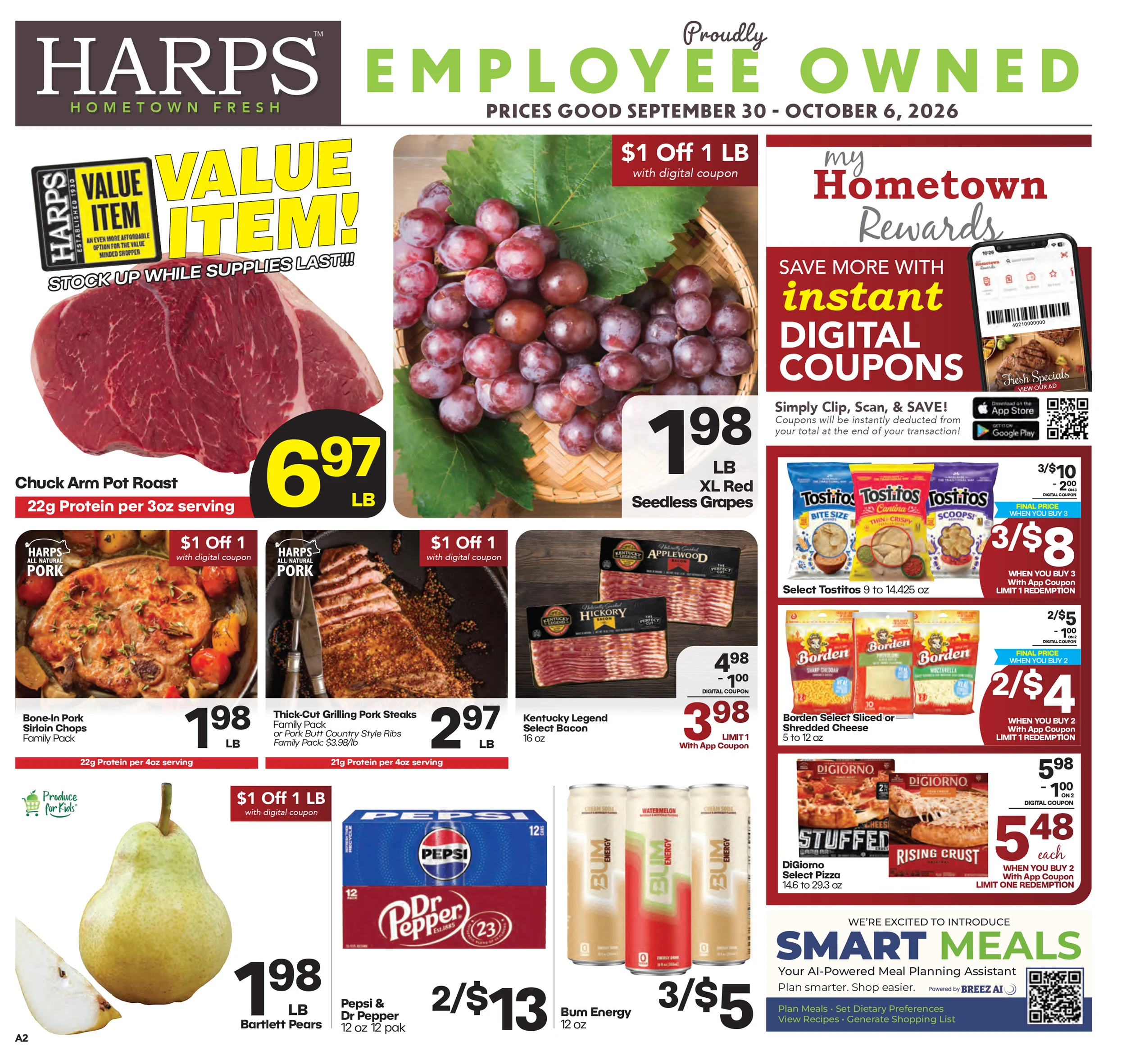 Harps Food Stores - Main Only Harps Weekly Specials - Page 1