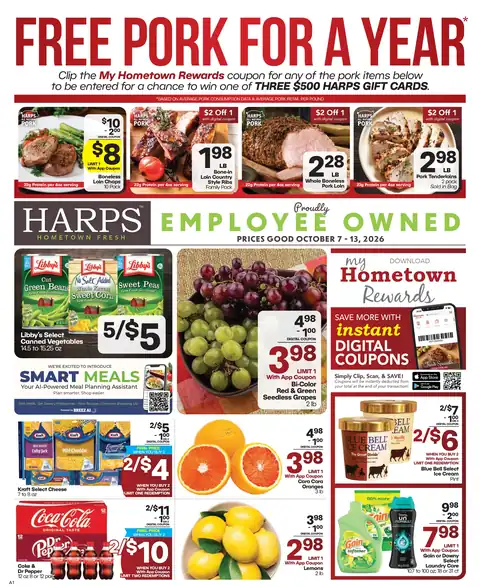 Harps Weekly Specials