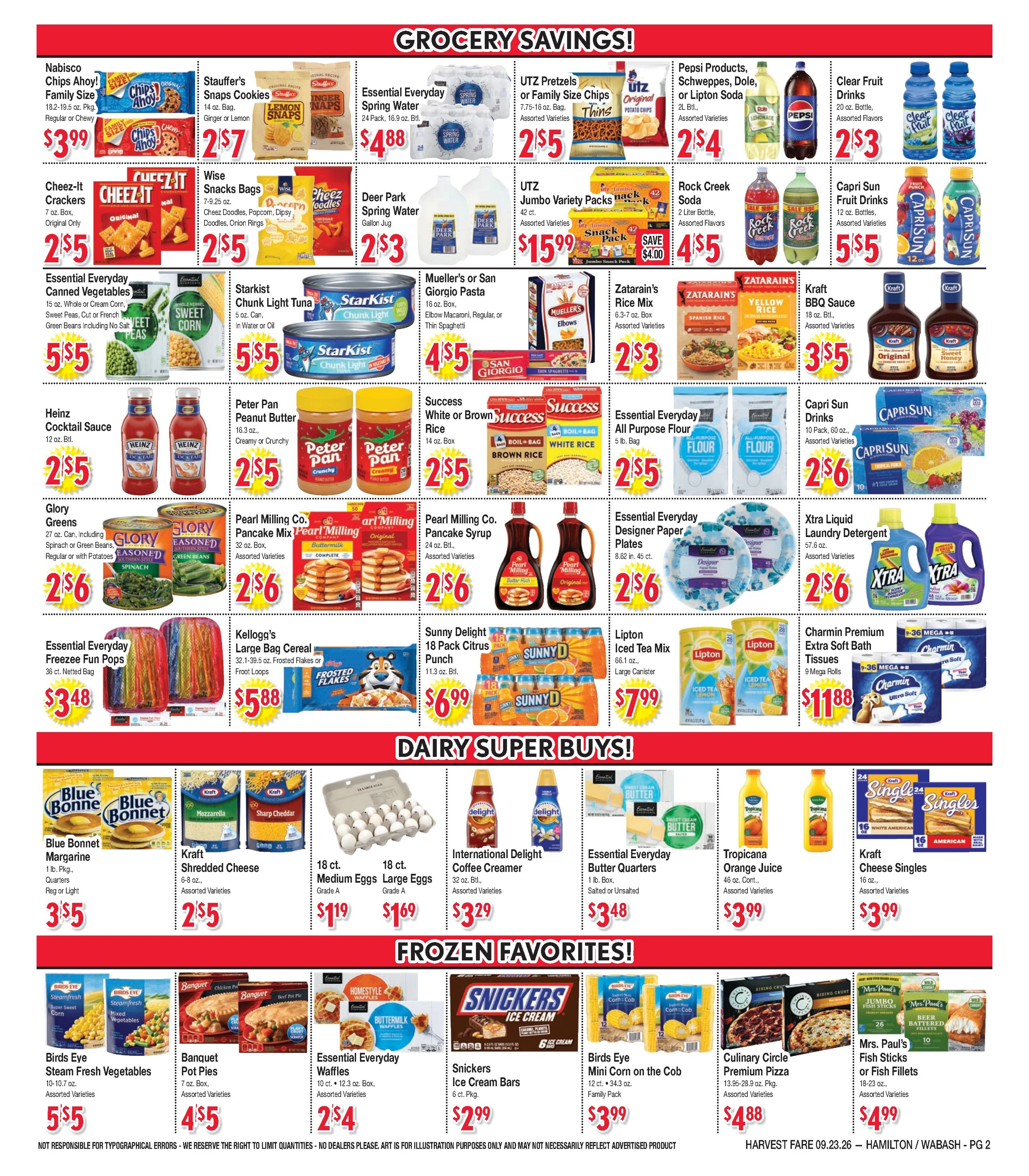 Harvest Fare Current Ad - Page 2