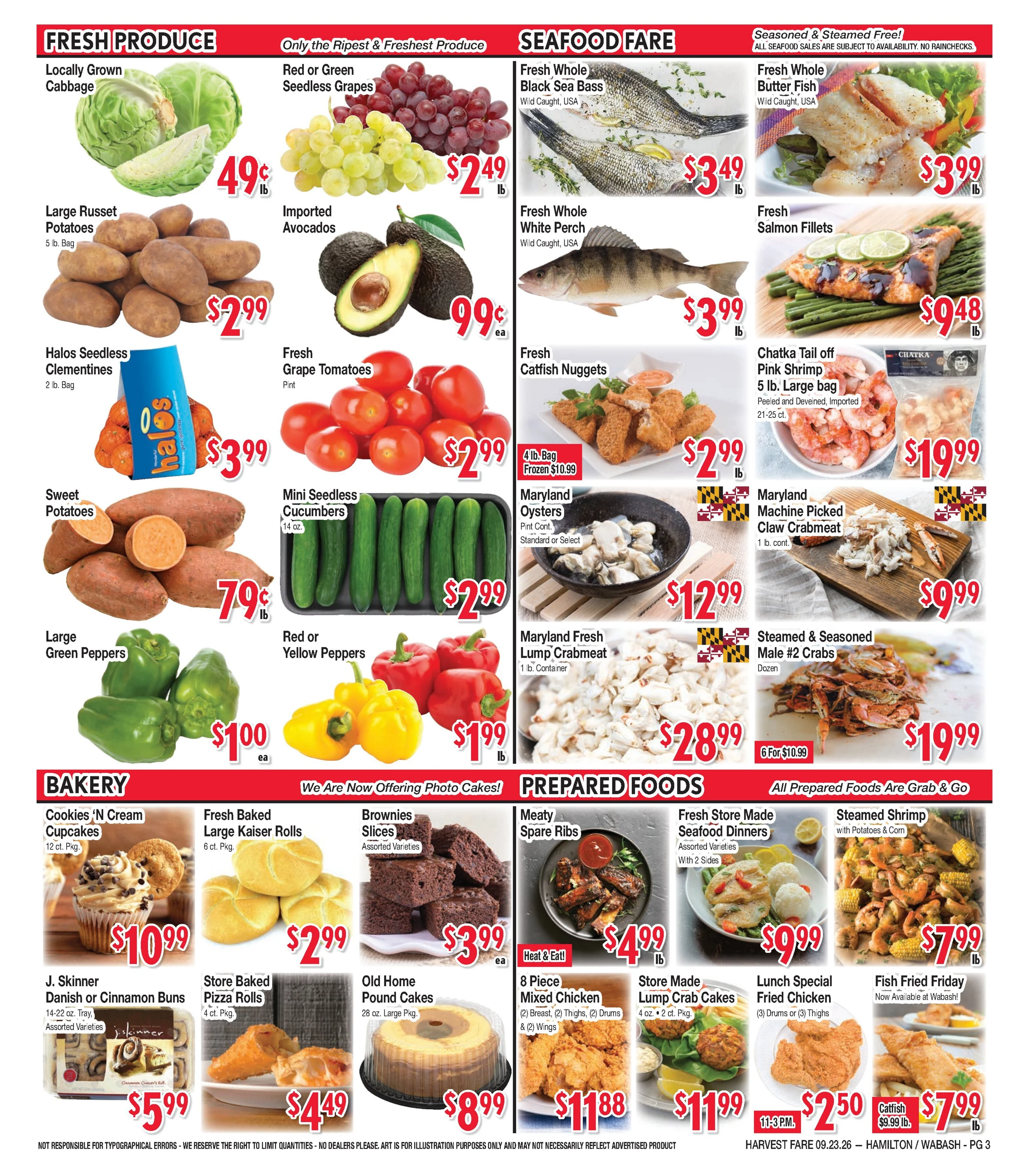 Harvest Fare Current Ad - Page 3
