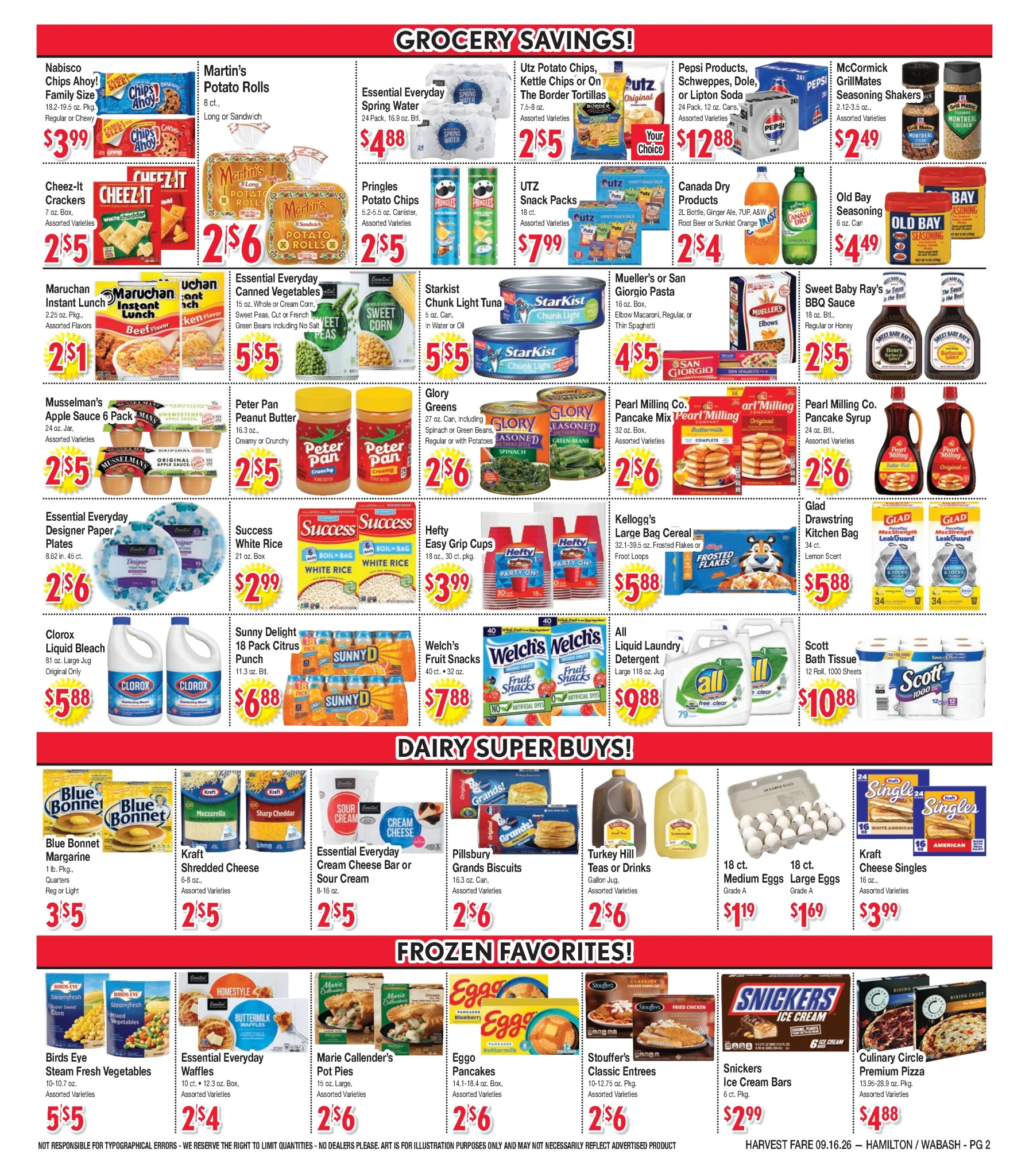 Harvest Fare Current Ad - Page 2