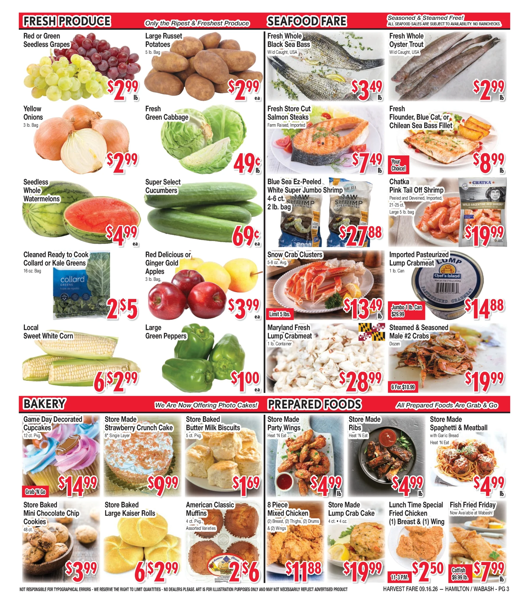 Harvest Fare Current Ad - Page 3