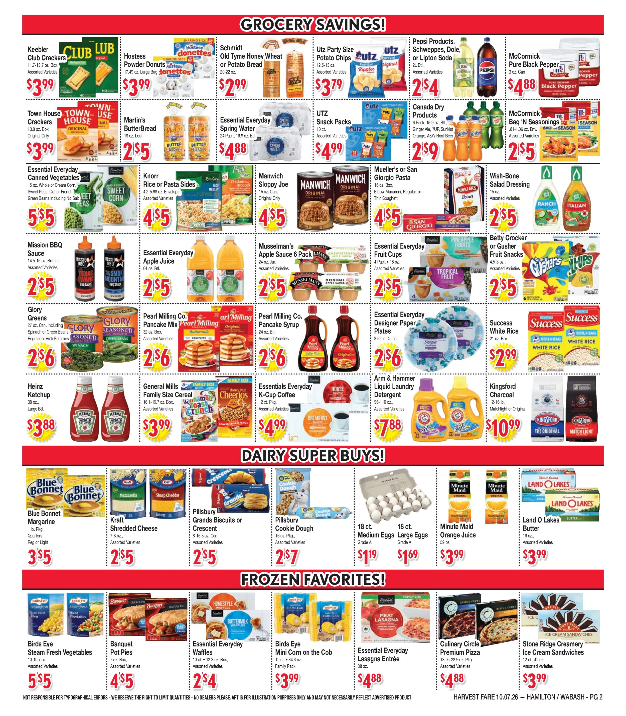 Harvest Fare Current Ad - Page 2