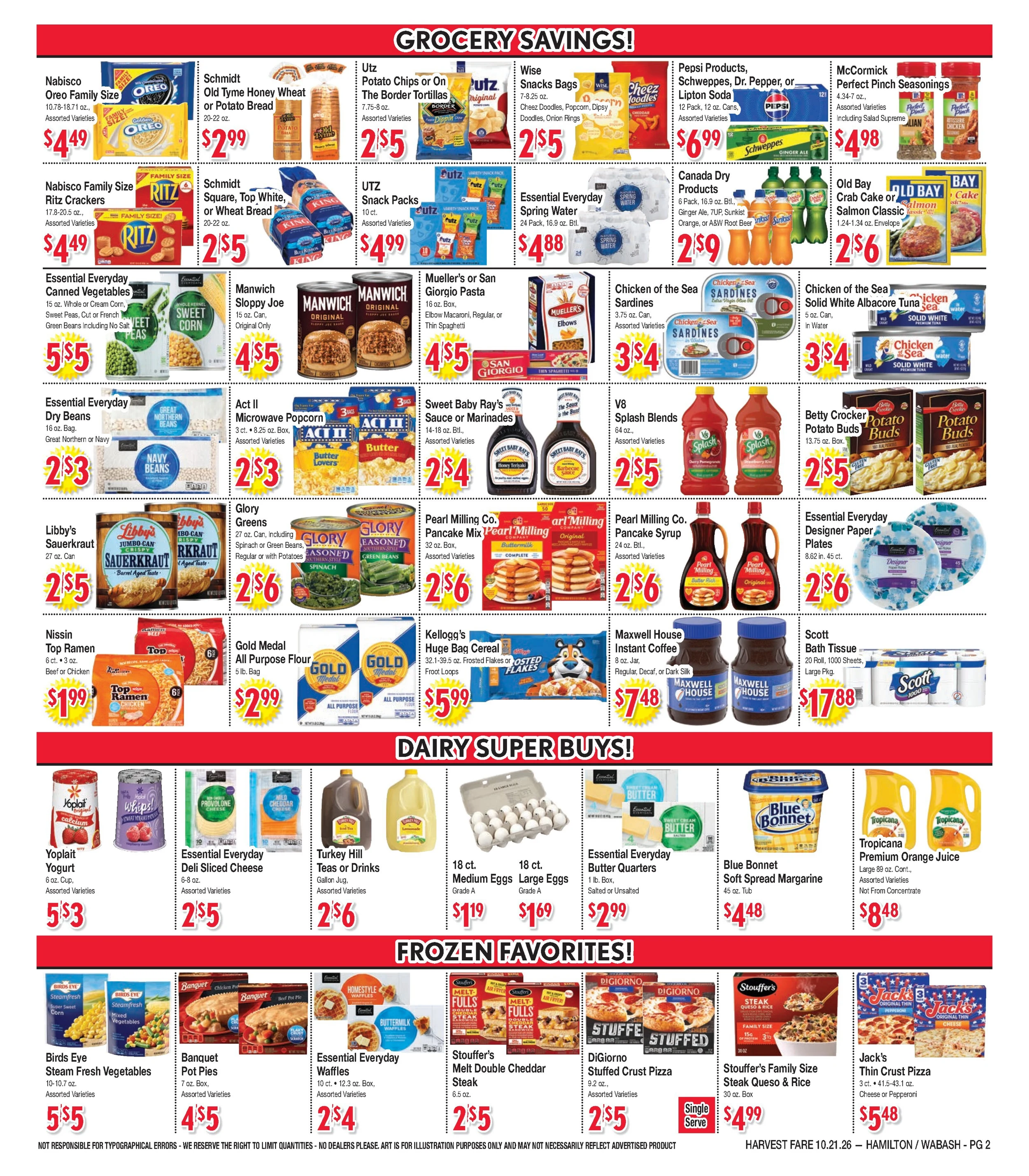 Harvest Fare Current Ad - Page 2