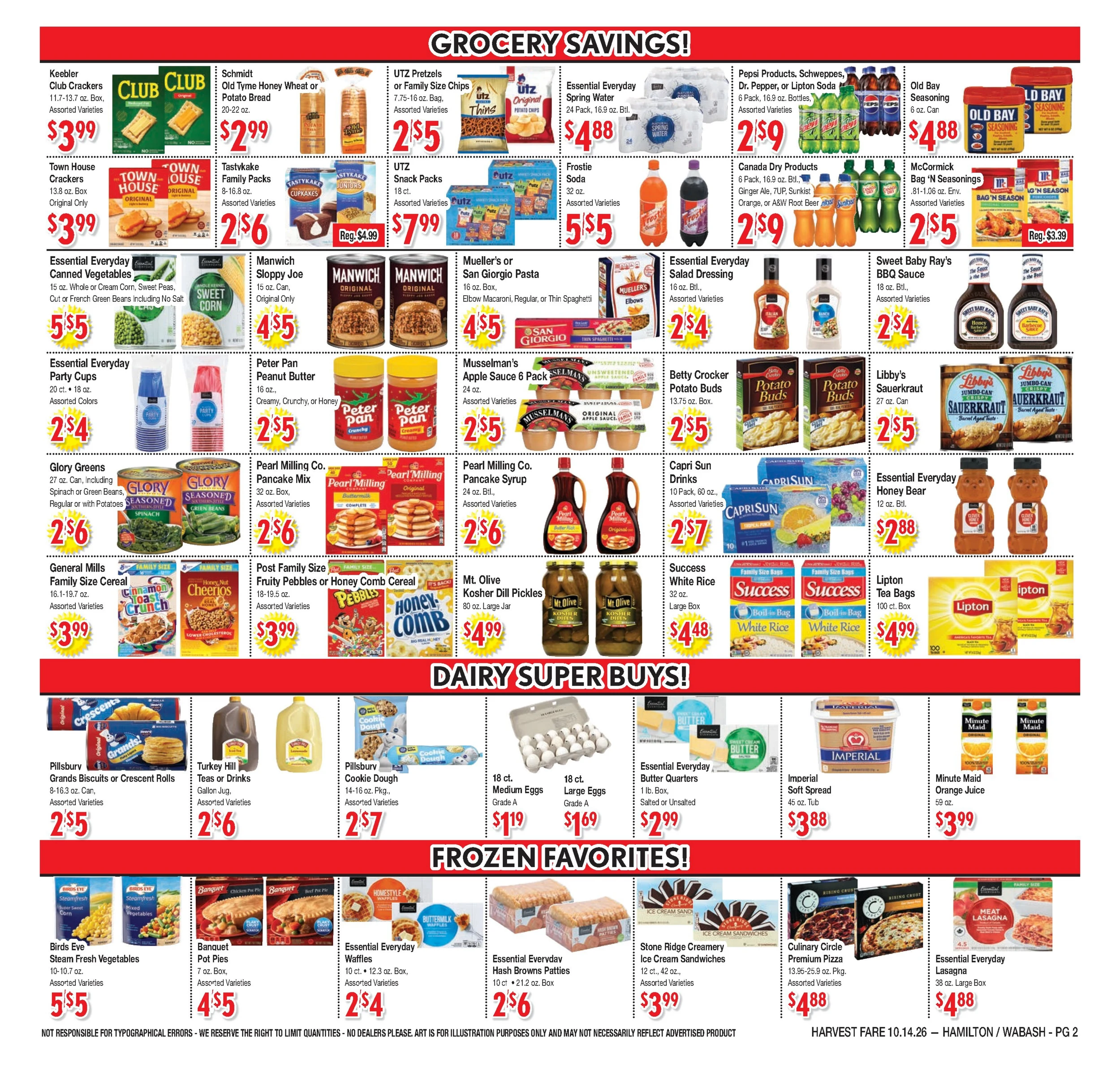 Harvest Fare Current Ad - Page 2