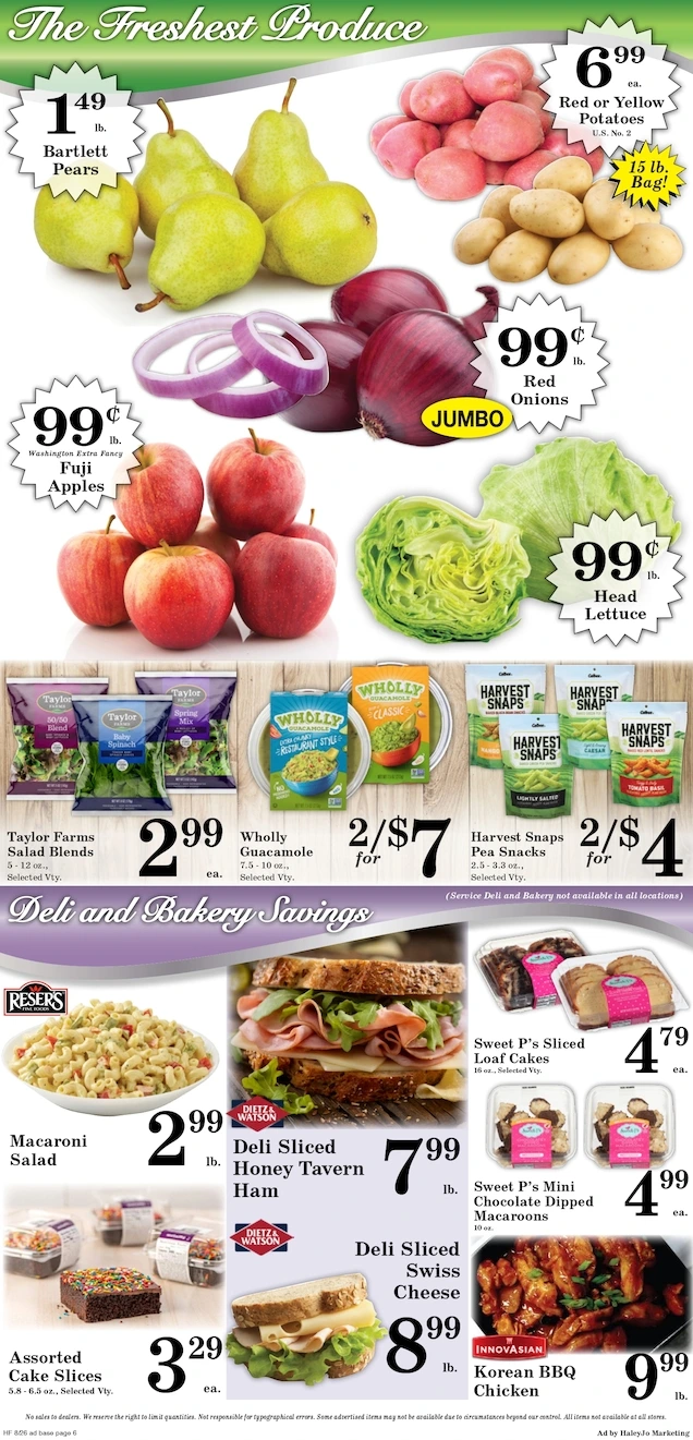 Harvest Foods Weekly Ad - Page 6
