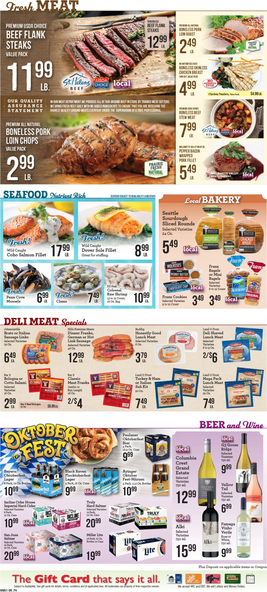 Harvest Market Estacada Harvest Market - Estacada Weekly Ad - Page 4