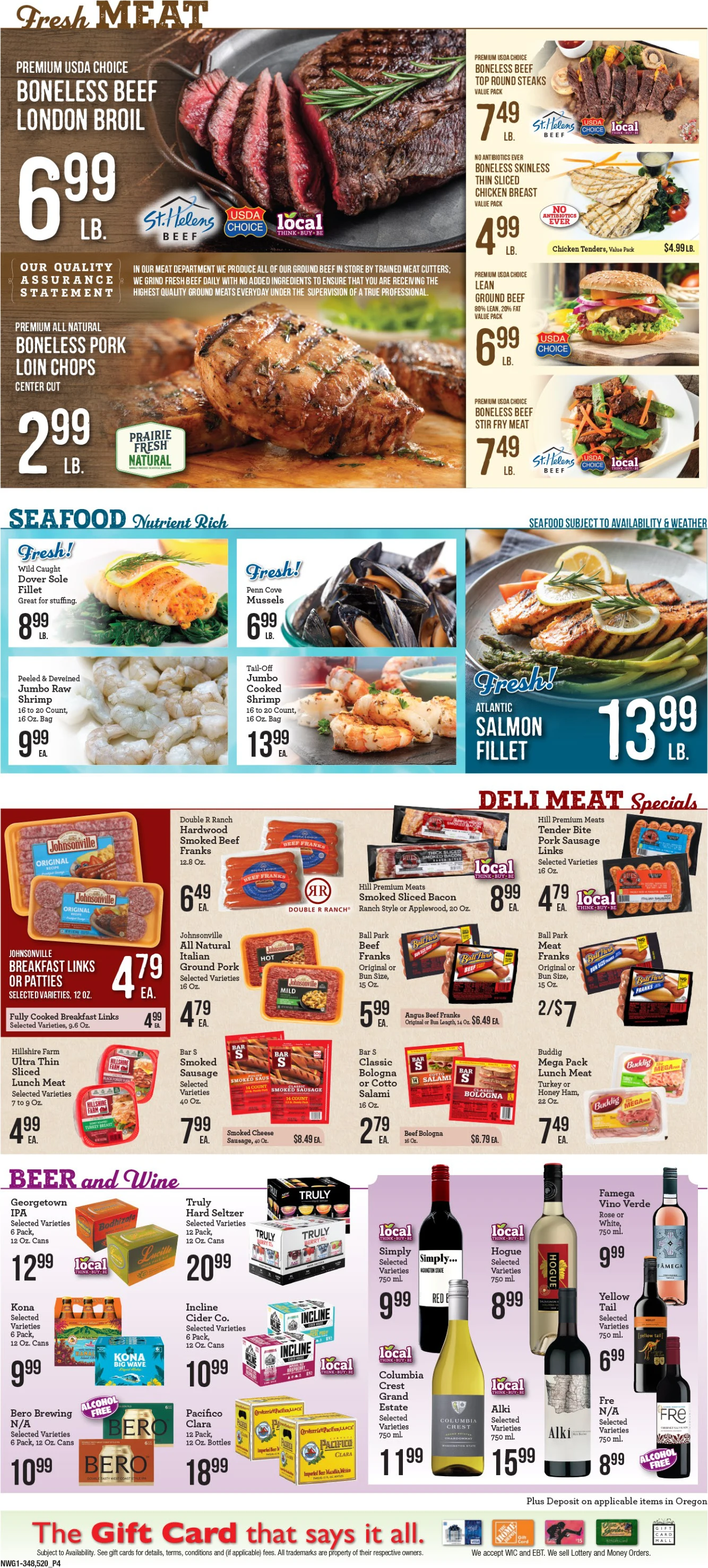 Harvest Market Estacada Harvest Market - Estacada Weekly Ad - Page 4