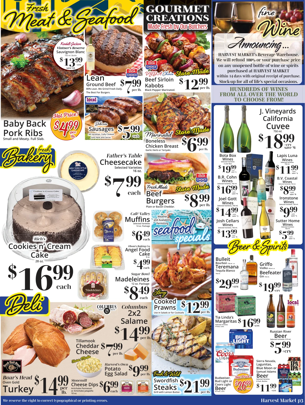 Harvest Market Novato Harvest Market - Novato Weekly Ad - Page 3