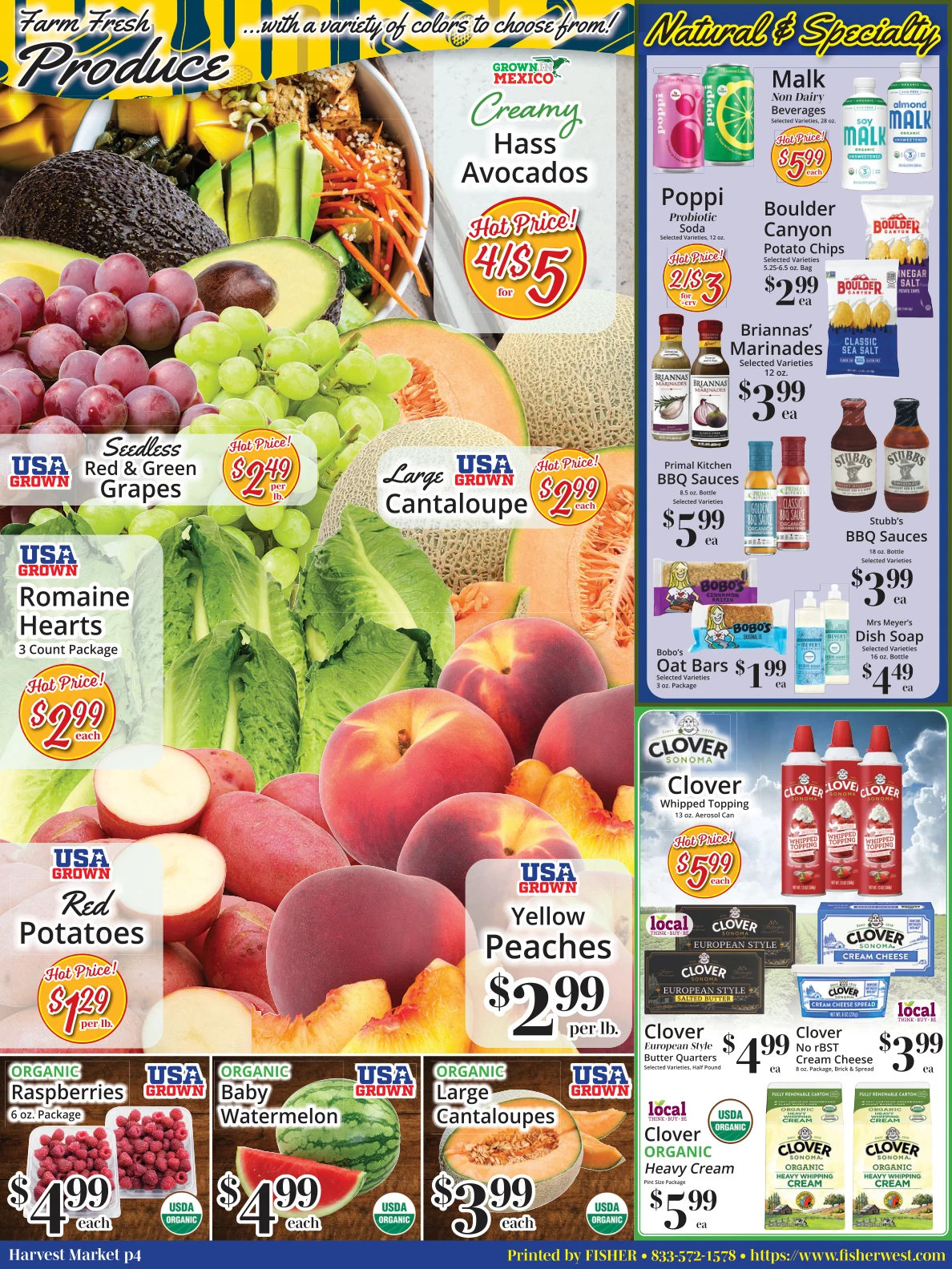 Harvest Market Novato Harvest Market - Novato Weekly Ad - Page 4