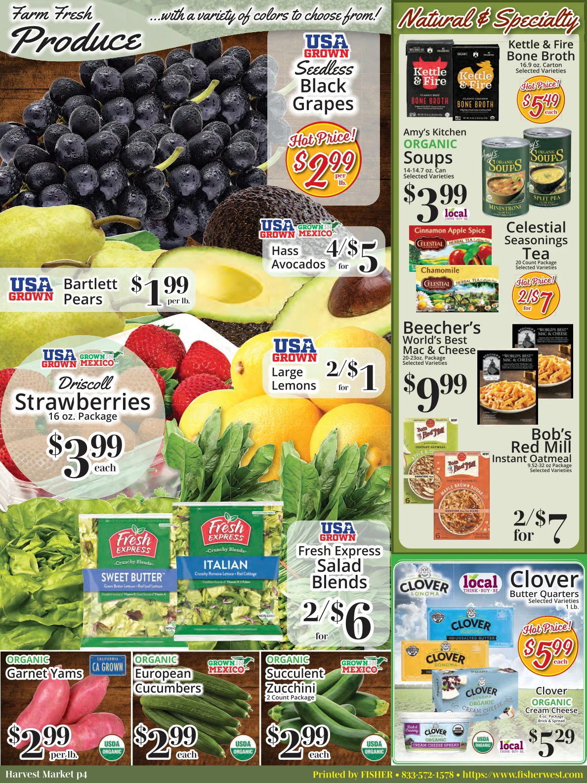 Harvest Market Novato Harvest Market - Novato Weekly Ad - Page 4