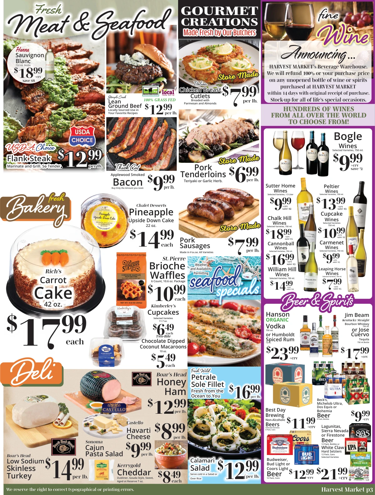 Harvest Market Novato Harvest Market - Novato Weekly Ad - Page 3