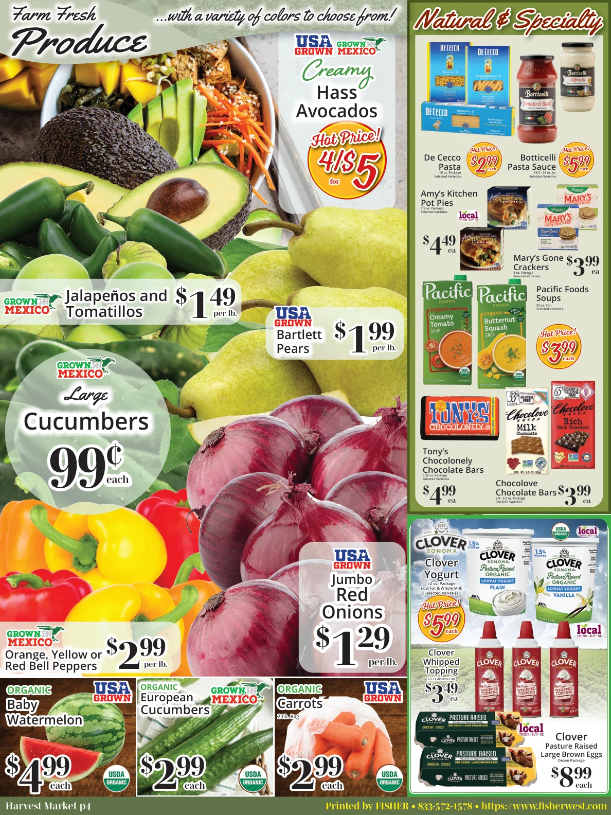 Harvest Market Novato Harvest Market - Novato Weekly Ad - Page 4