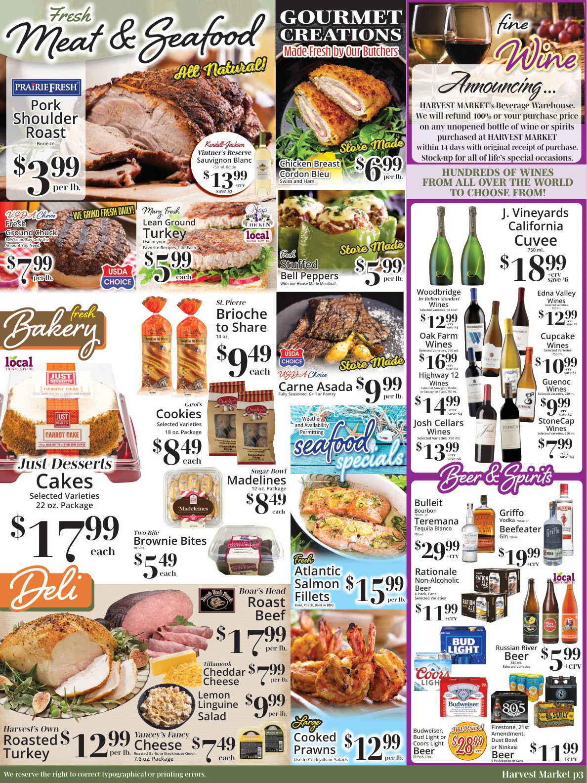 Harvest Market Novato Harvest Market - Novato Weekly Ad - Page 3