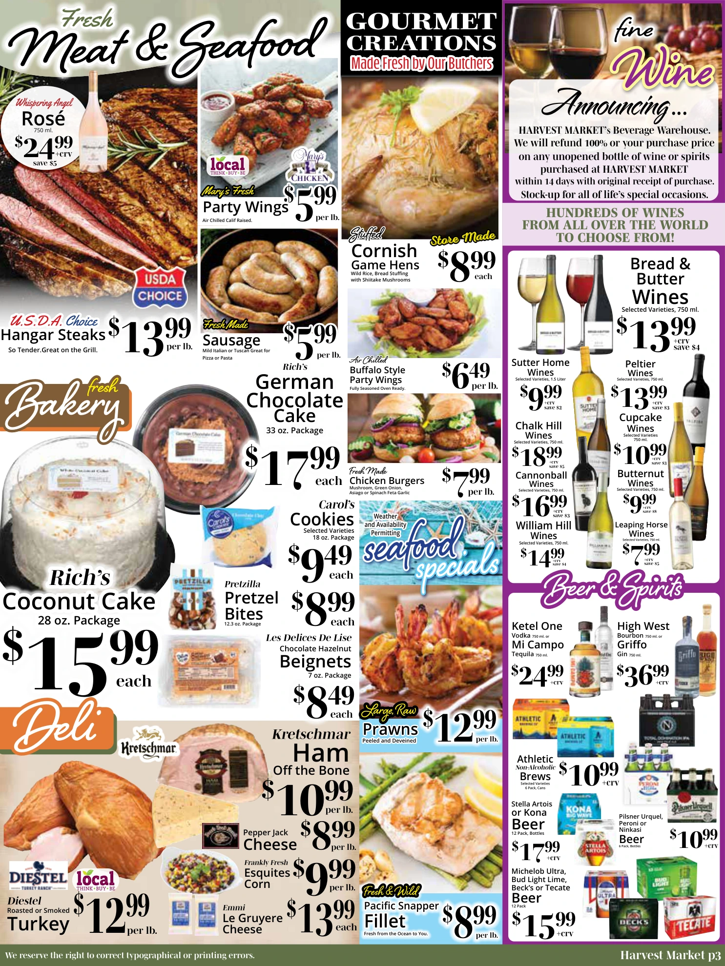 Harvest Market Novato Harvest Market - Novato Weekly Ad - Page 3
