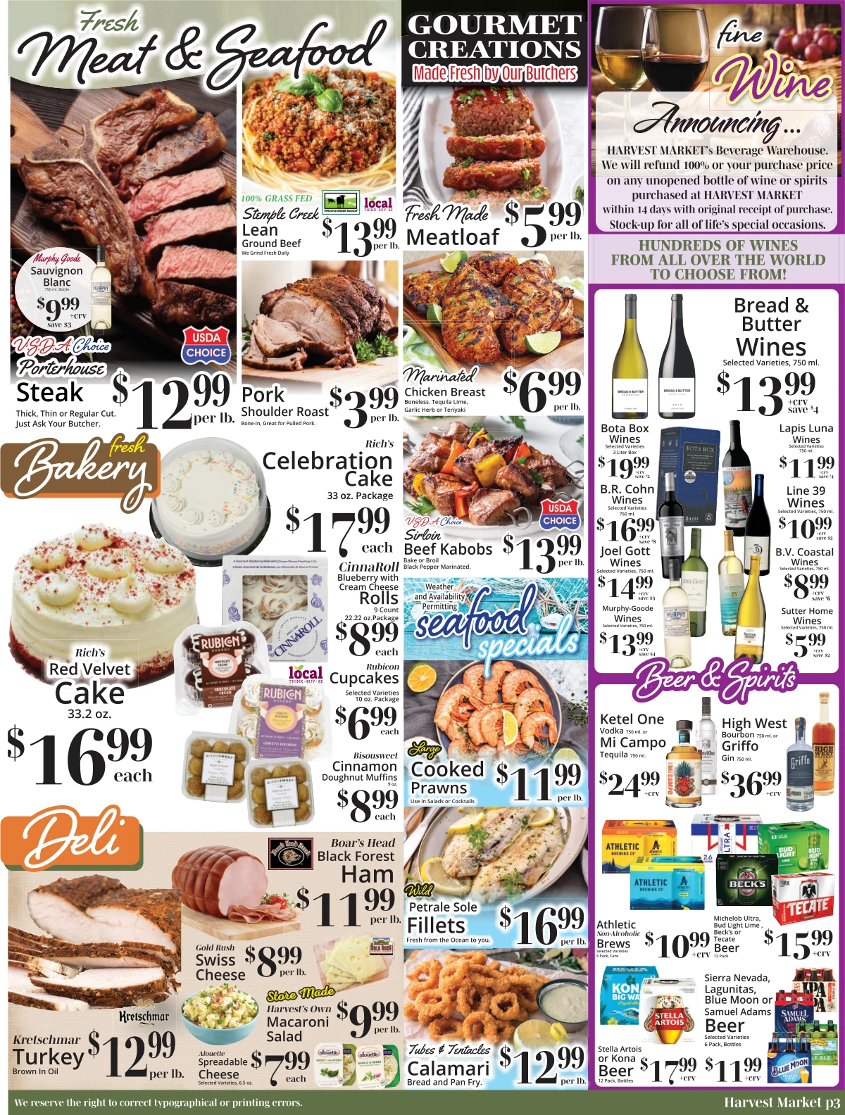 Harvest Market Novato Harvest Market - Novato Weekly Ad - Page 3