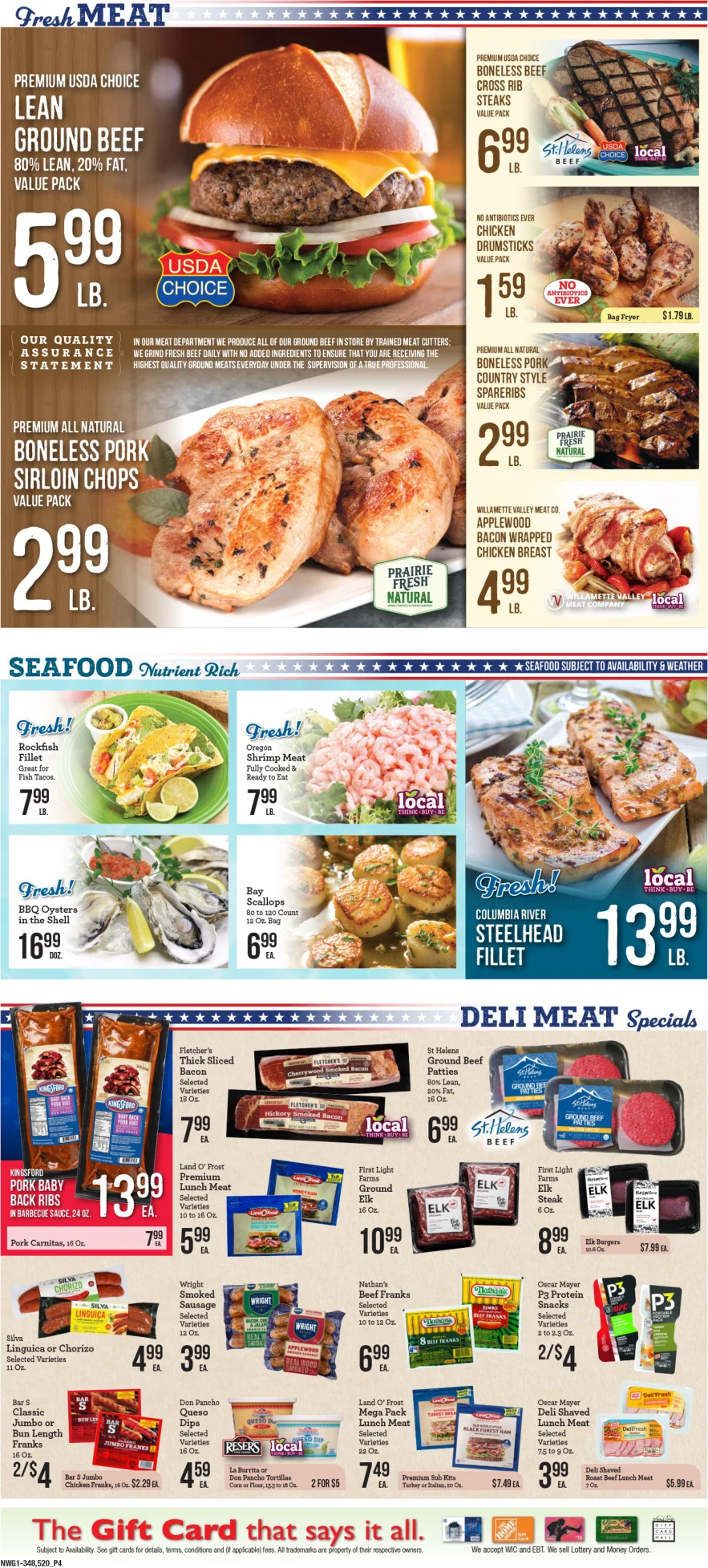 Harvest Market White Salmon Harvest Market - White Salmon Weekly Ad - Page 4