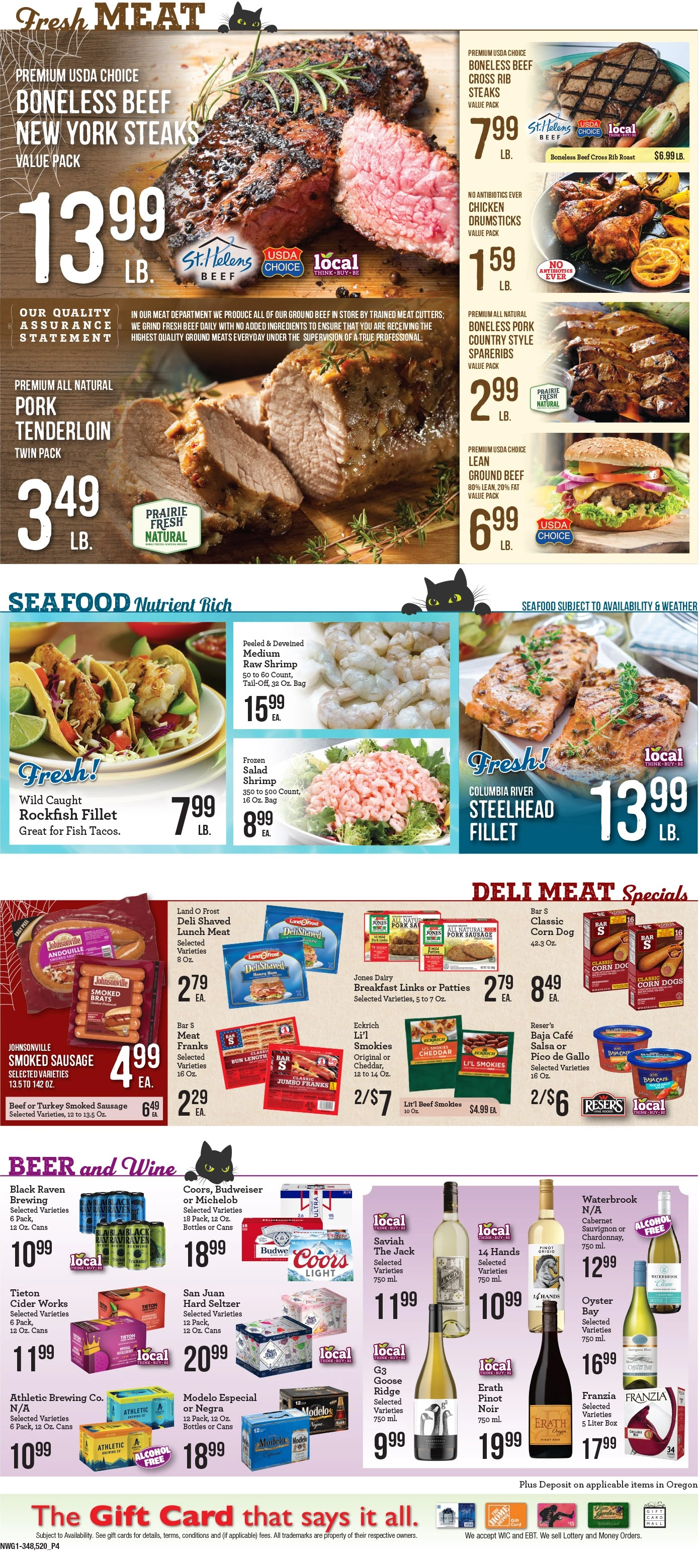 Harvest Market White Salmon Harvest Market - White Salmon Weekly Ad - Page 4