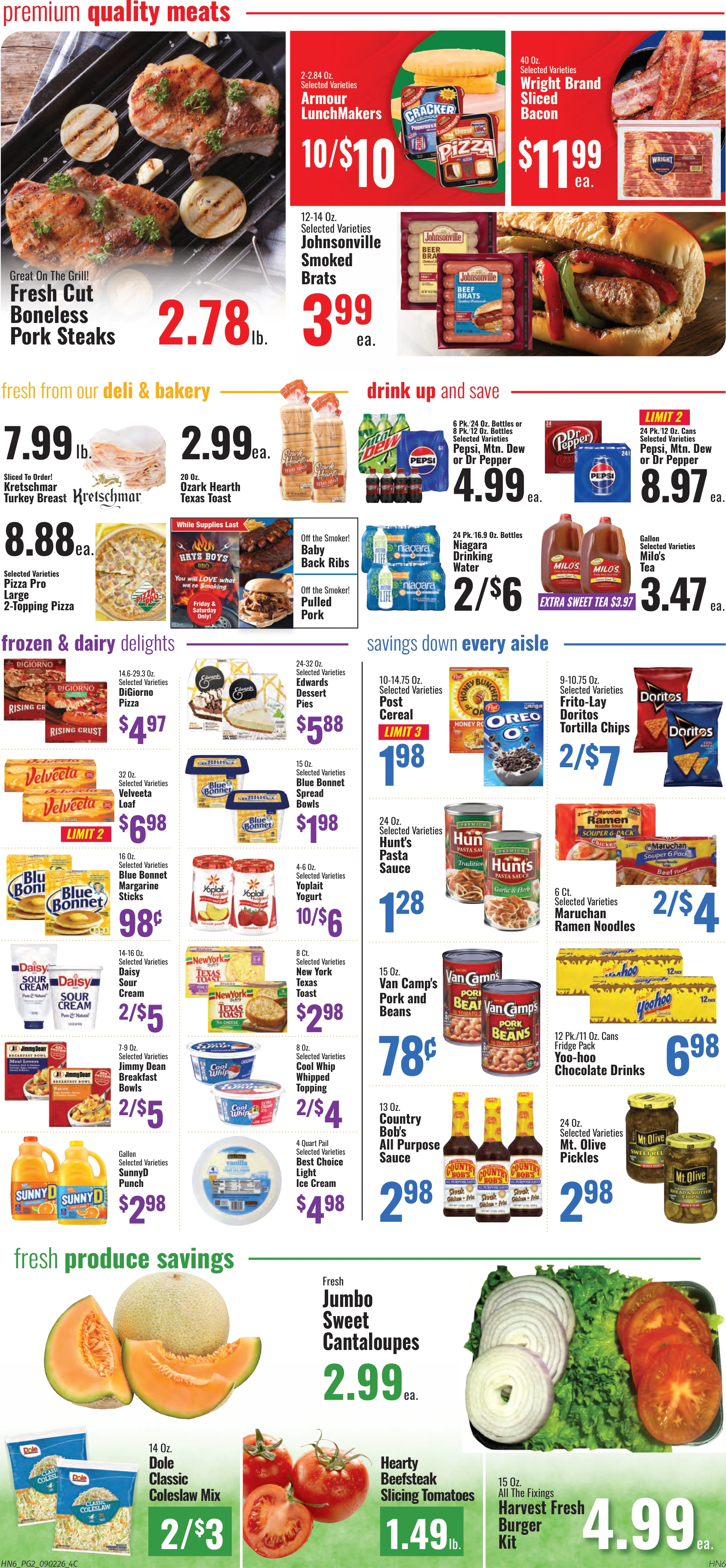 Hays Family Grocery Weekly Ad - Page 2