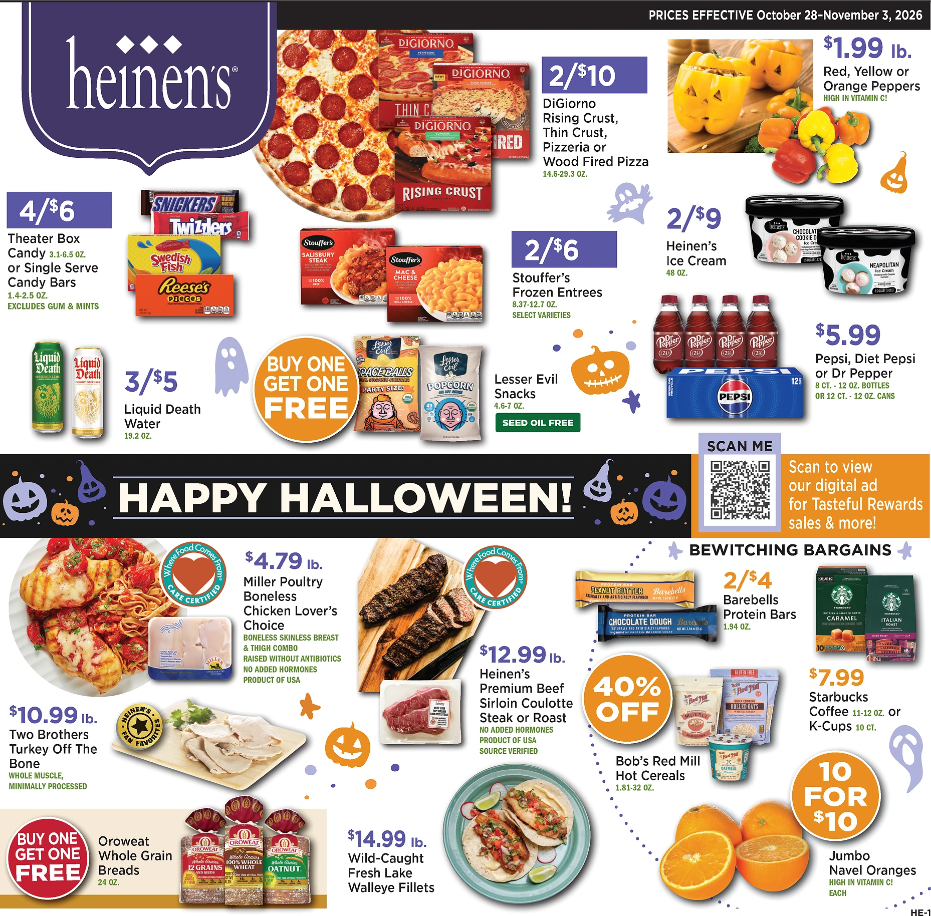 Heinens Weekly Ad 10/28 (October 28 - November 03) - Page 1