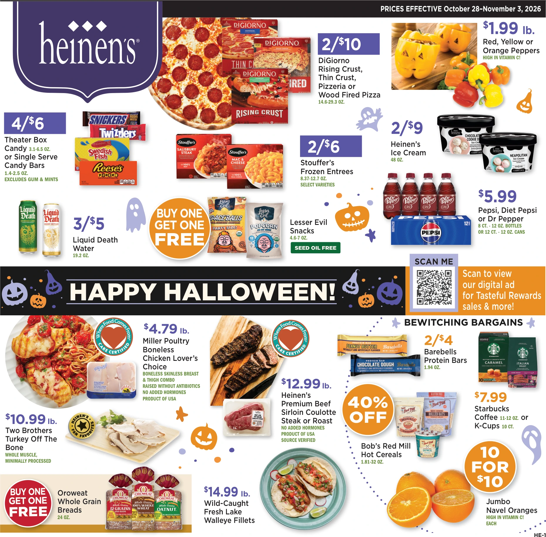 Heinens Preview - Weekly Ad 10/28 (October 28 - November 03) - Page 1