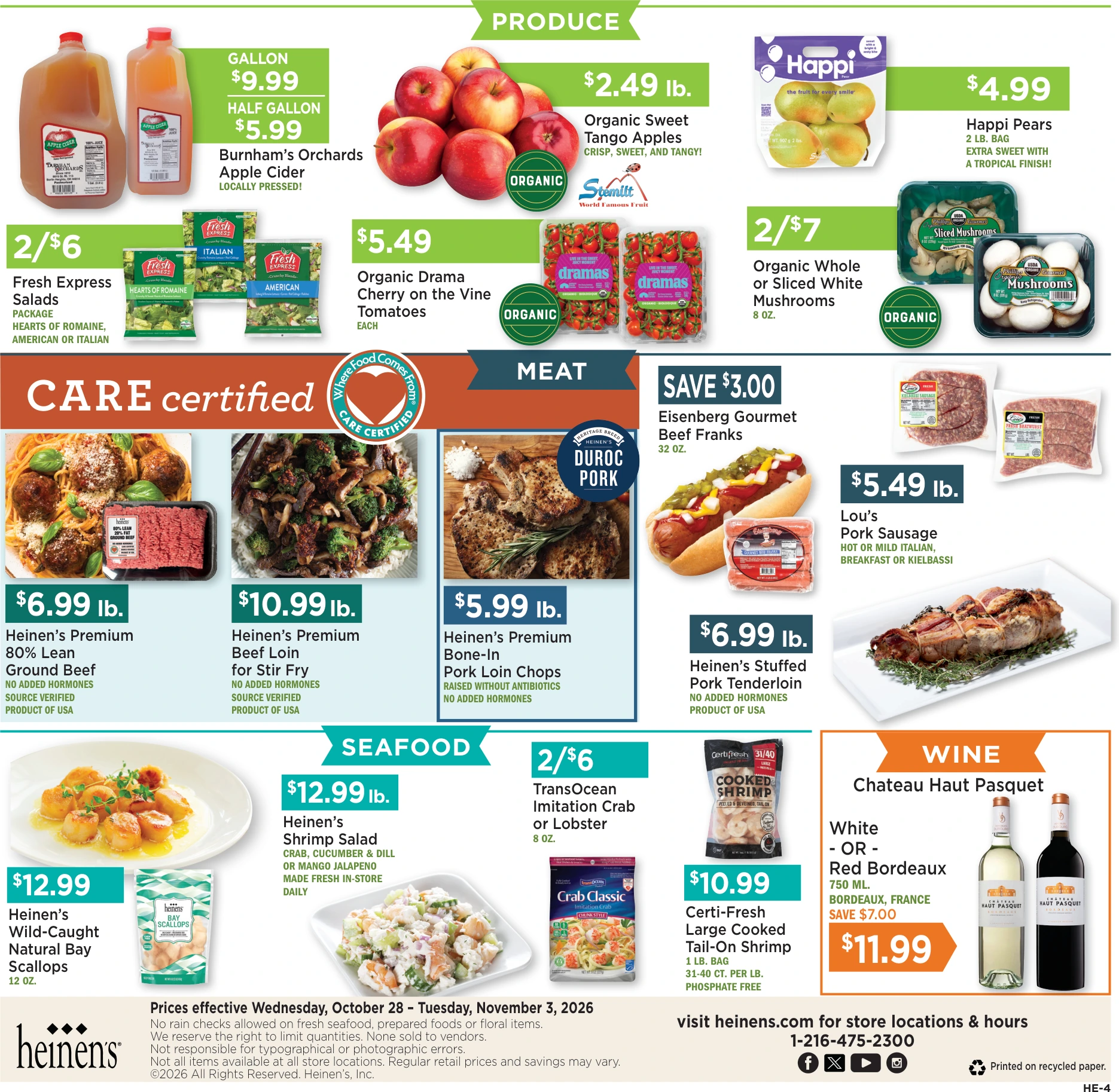 Heinens Preview - Weekly Ad 10/28 (October 28 - November 03) - Page 4