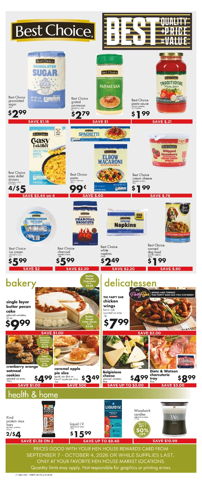 Hen House Hen House Hot Picks Sept 7 - Oct 4 - Page 4