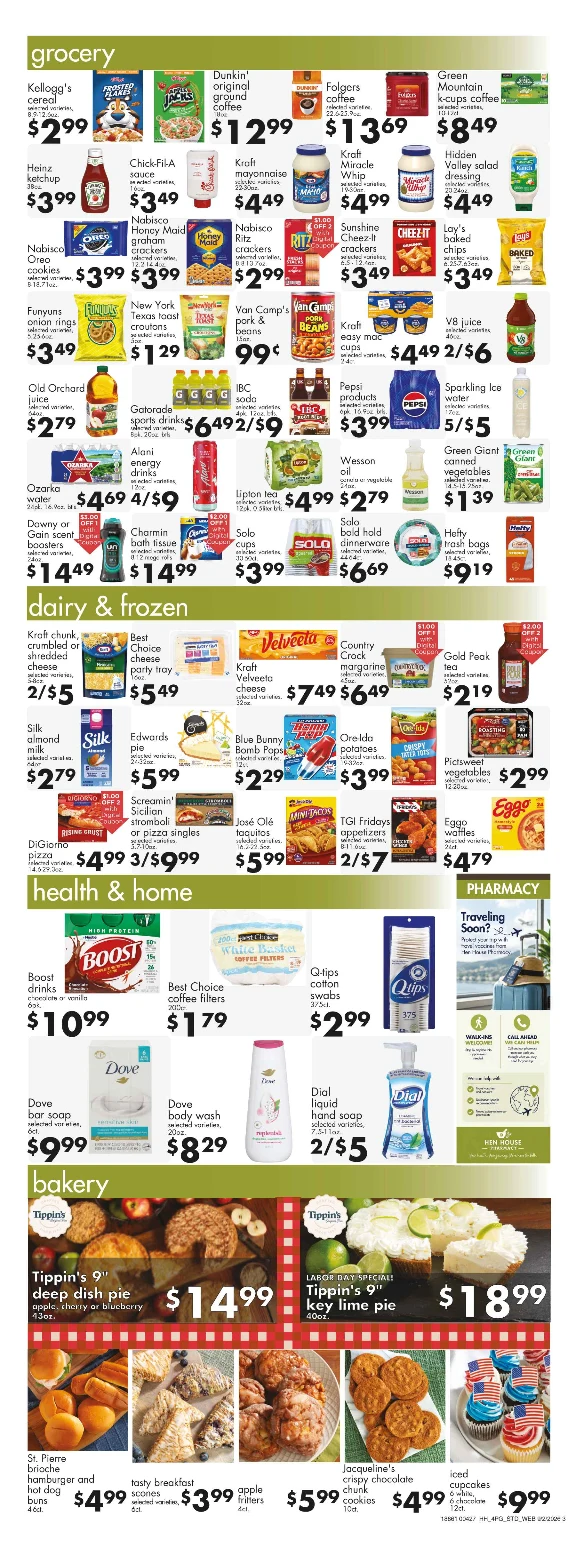 Hen House Labor Day Ad September 2 - 8, 2026 - Page 3