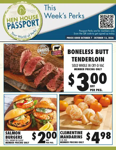 Passport Perks October 7th - 13th